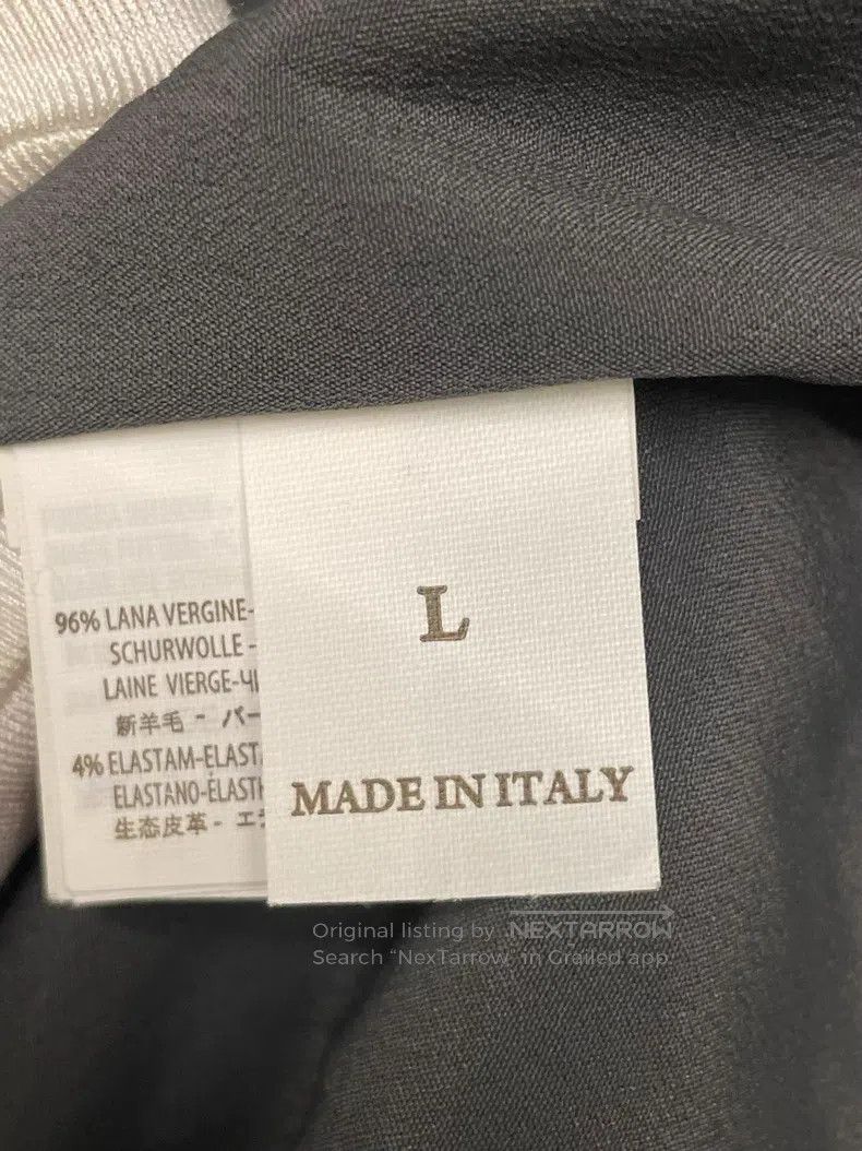 Brunello Cucinelli Brunello Cucinelli Black Gray New Wool Dress with Beaded S Size L / US 10 / IT 46 - 4 Thumbnail
