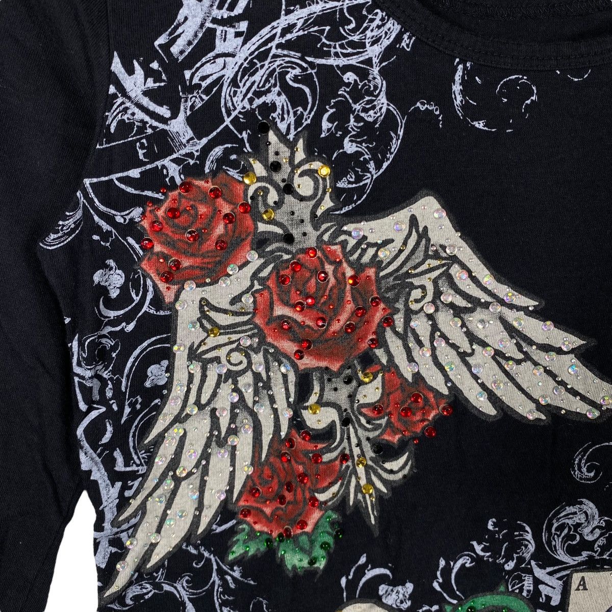 Japanese Brand Japanese Brand DIG DEEP Tattoo Poem Full Print Longsleeve Size L / US 10 / IT 46 - 3 Thumbnail
