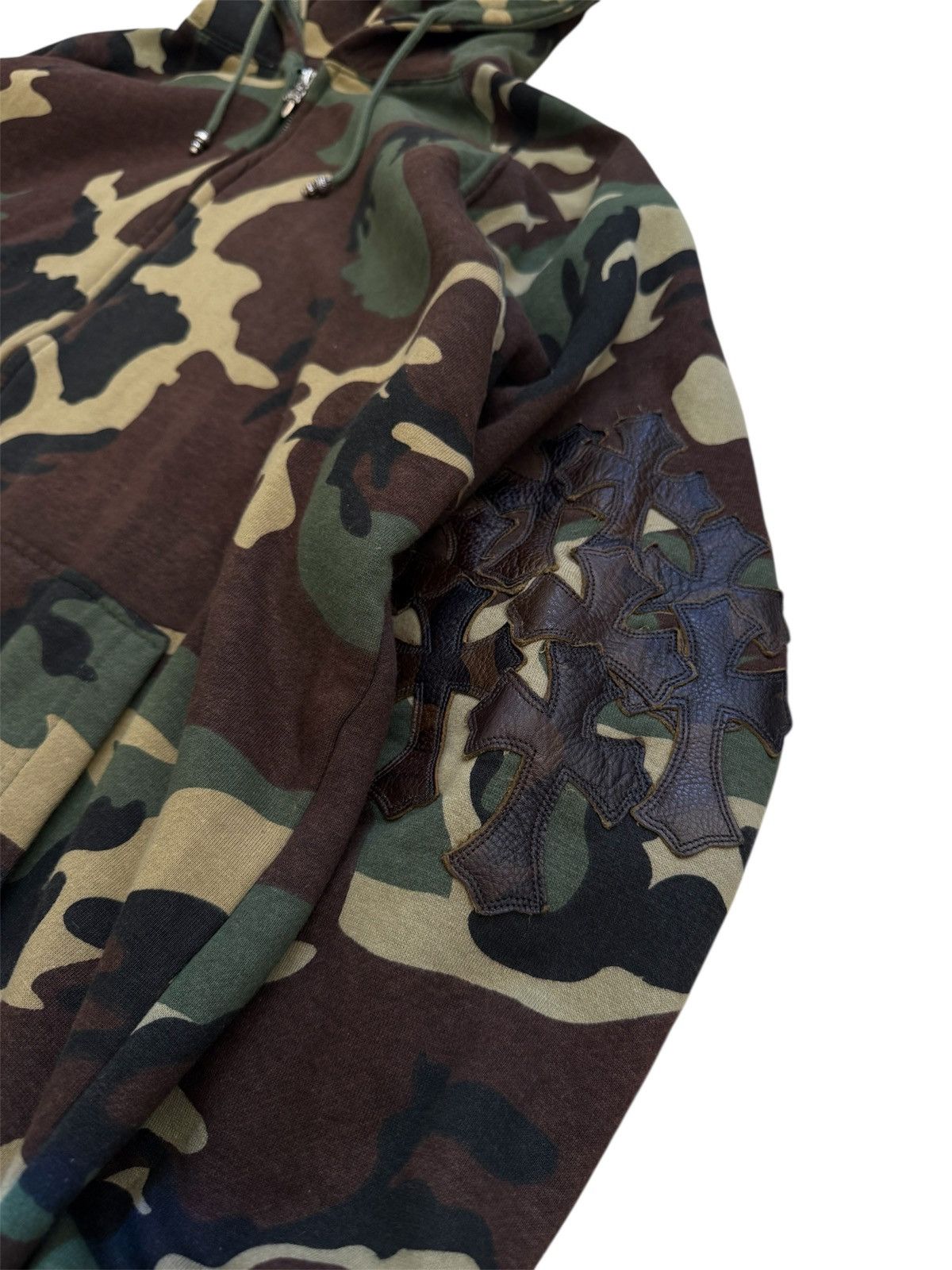 Chrome Hearts Flooded Cross Patch Camo Hoodie Size US XXL / EU 58 / 5 - 3 Thumbnail