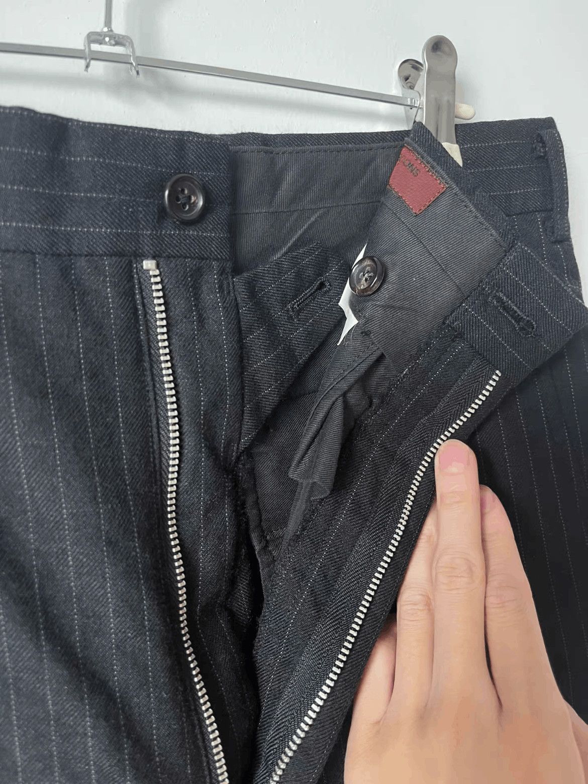 Comme des Garcons Homme Deux Sz S Comme Des Garcons Homme Deux Stripe Trousrs-2508 Size US 28 / EU 44 - 3 Thumbnail