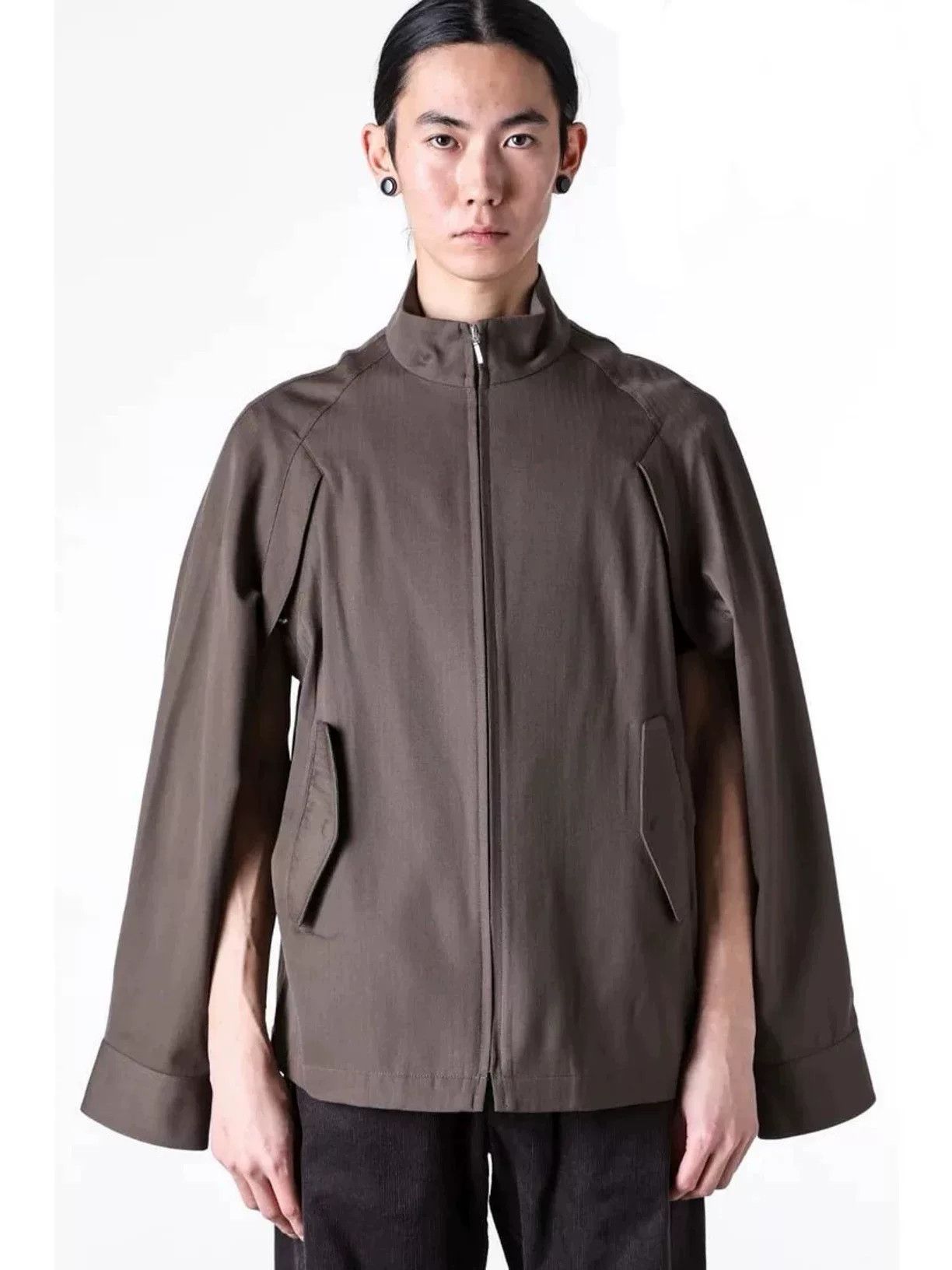 Omar Afridi Omar Afridi Sand/Brown Nemesis Jacket Blouson | Grailed