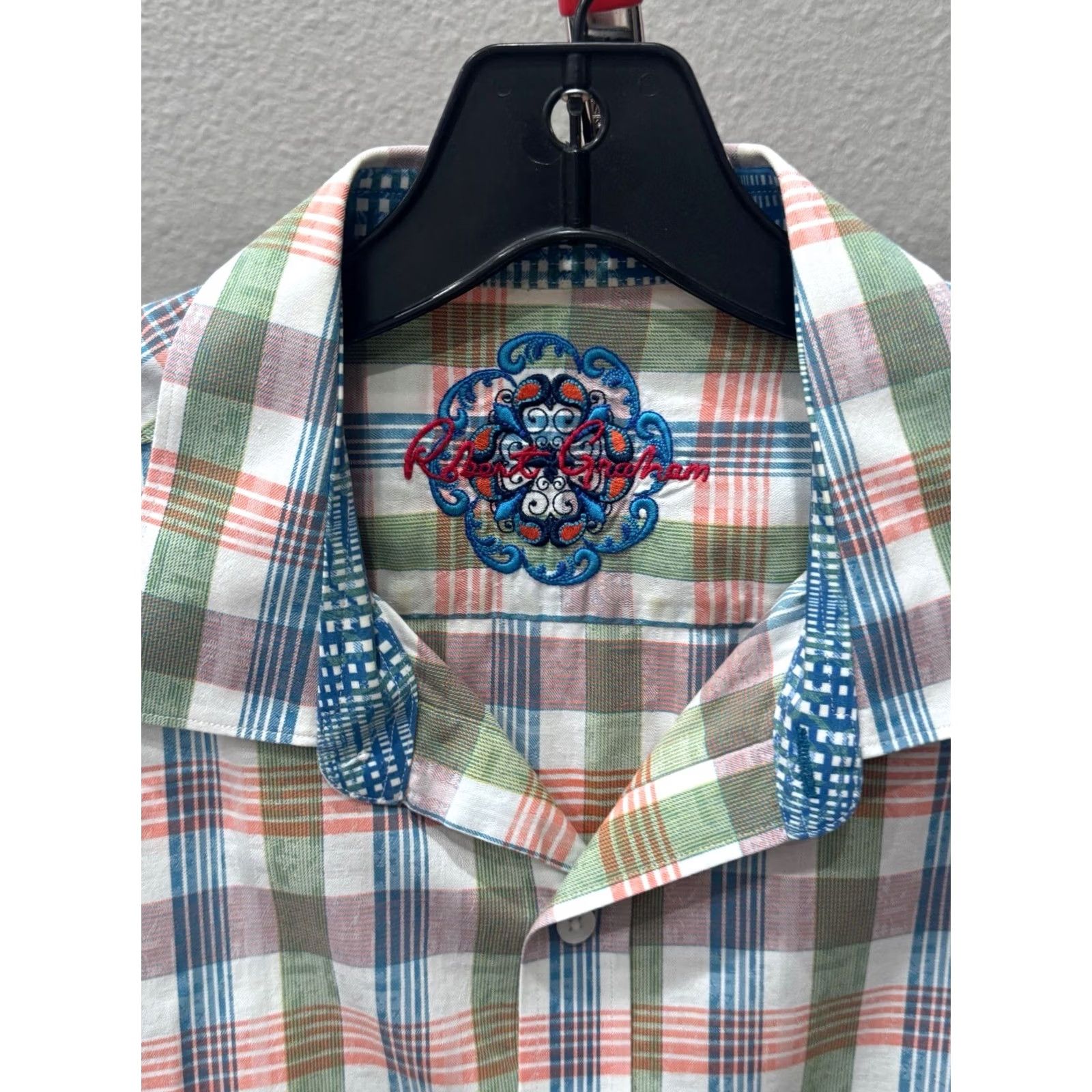 Robert Graham Robert Graham Plaid LONG SLEEVE SHIRT Large L Multicolor Men’s 16.5 x 34/35 Shirt Size US L / EU 52-54 / 3 - 2 Thumbnail
