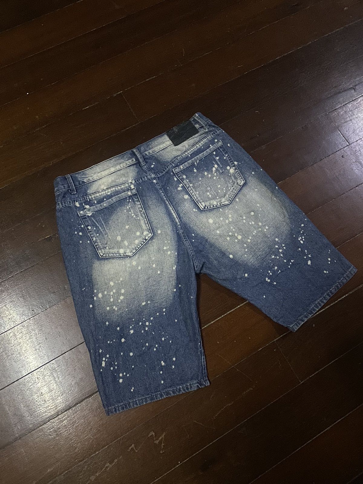Designer × Japanese Brand Fire 🔥 FLY SOCIETY distressed splatted denim Size US 40 / EU 56 - 11 Thumbnail