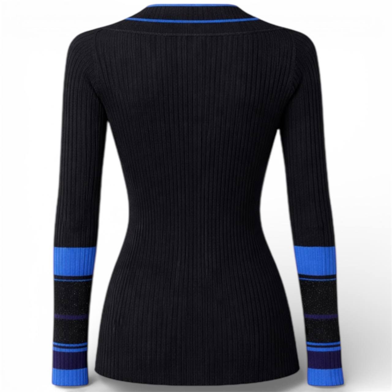 Marithe + Francois Girbaud MARITHE FRANCOIS GIRBAUD ARCHIVAL ASYMMETRICAL WOOL SWEATER Size L / US 10 / IT 46 - 2 Thumbnail