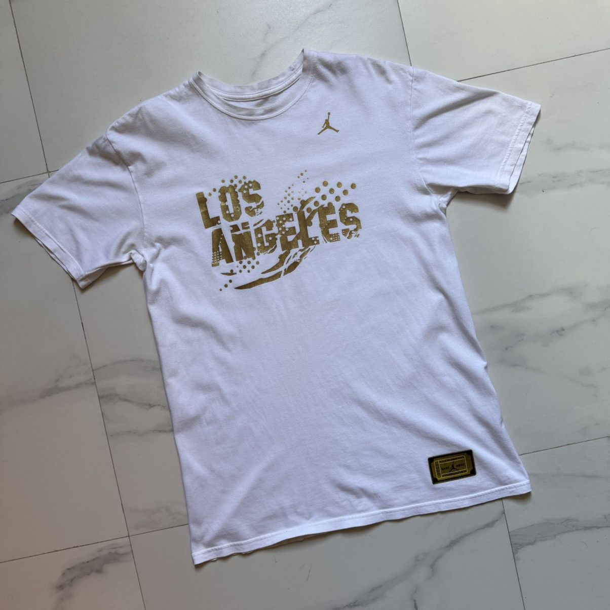 Jordan Brand Vintage 2011 All Star Weekend LA Jordan T-Shirt Size US L / EU 52-54 / 3 - 4 Thumbnail
