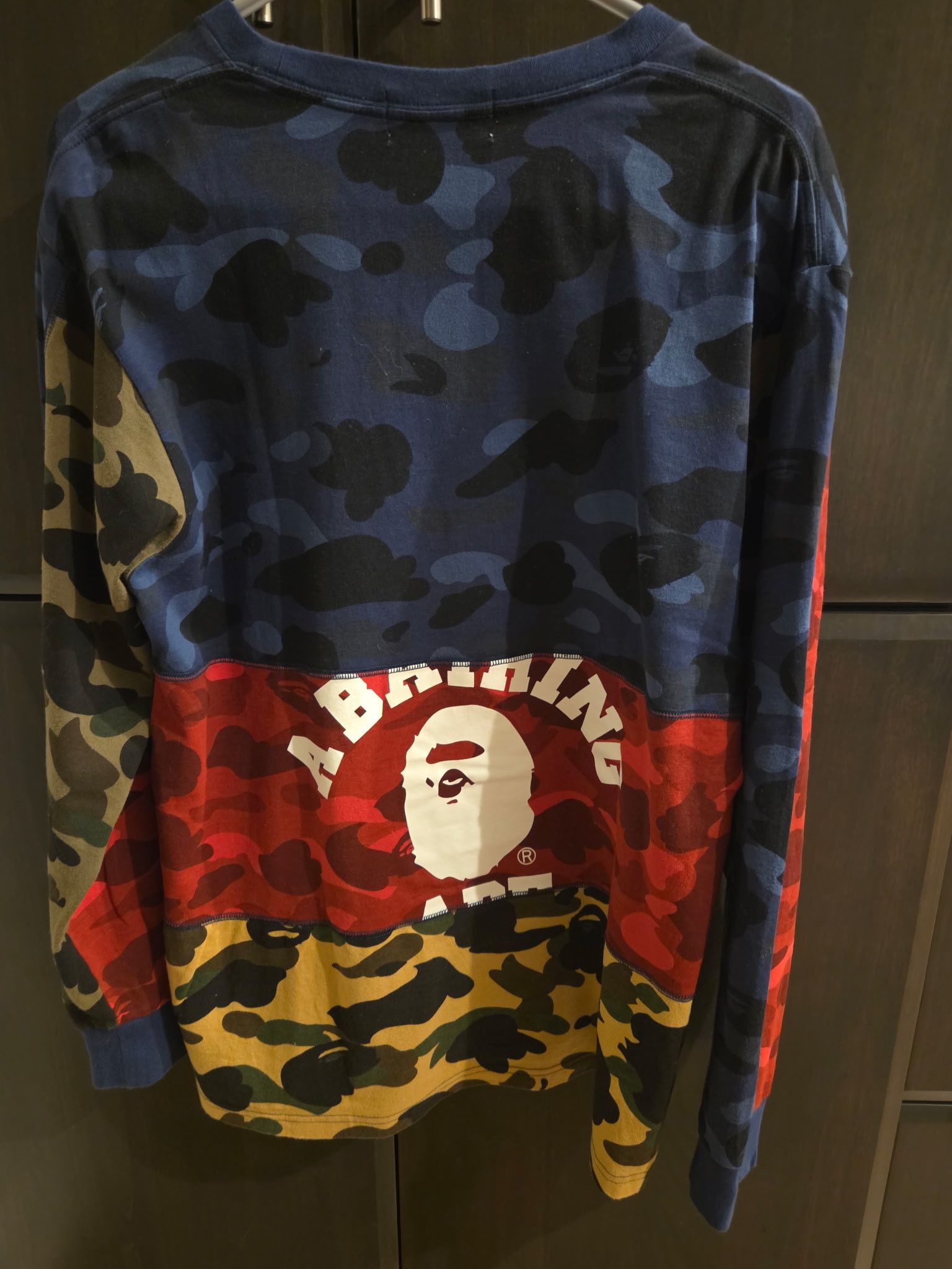Bape BAPE Multi Camo Long Sleeve Shirt Size L Ape Head Logo Size US L / EU 52-54 / 3 - 18 Thumbnail