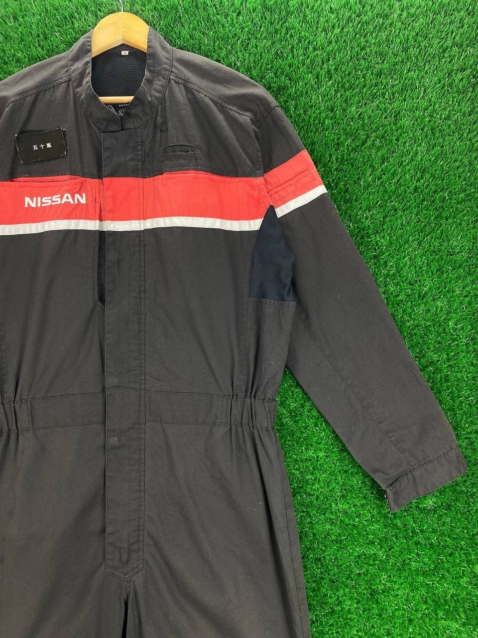 Japanese Brand Vintage Nissan Workwear Coverall Overalls Jumpsuits Size US 31 - 5 Thumbnail