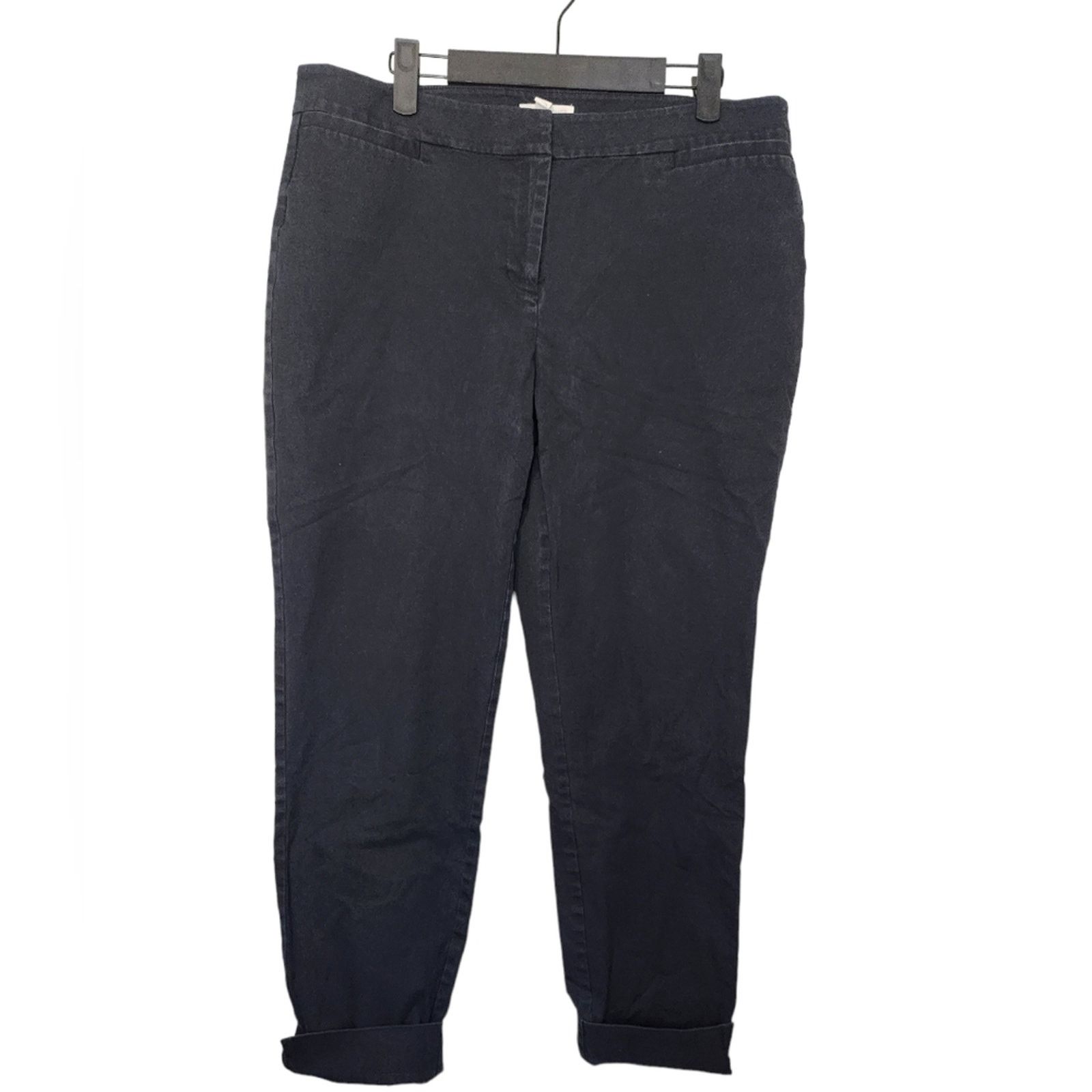 Eileen Fisher Eileen Fisher Organic Cotton Cuffed Trouser Pants Medium Size 30" / US 8 / IT 44 - 2 Thumbnail