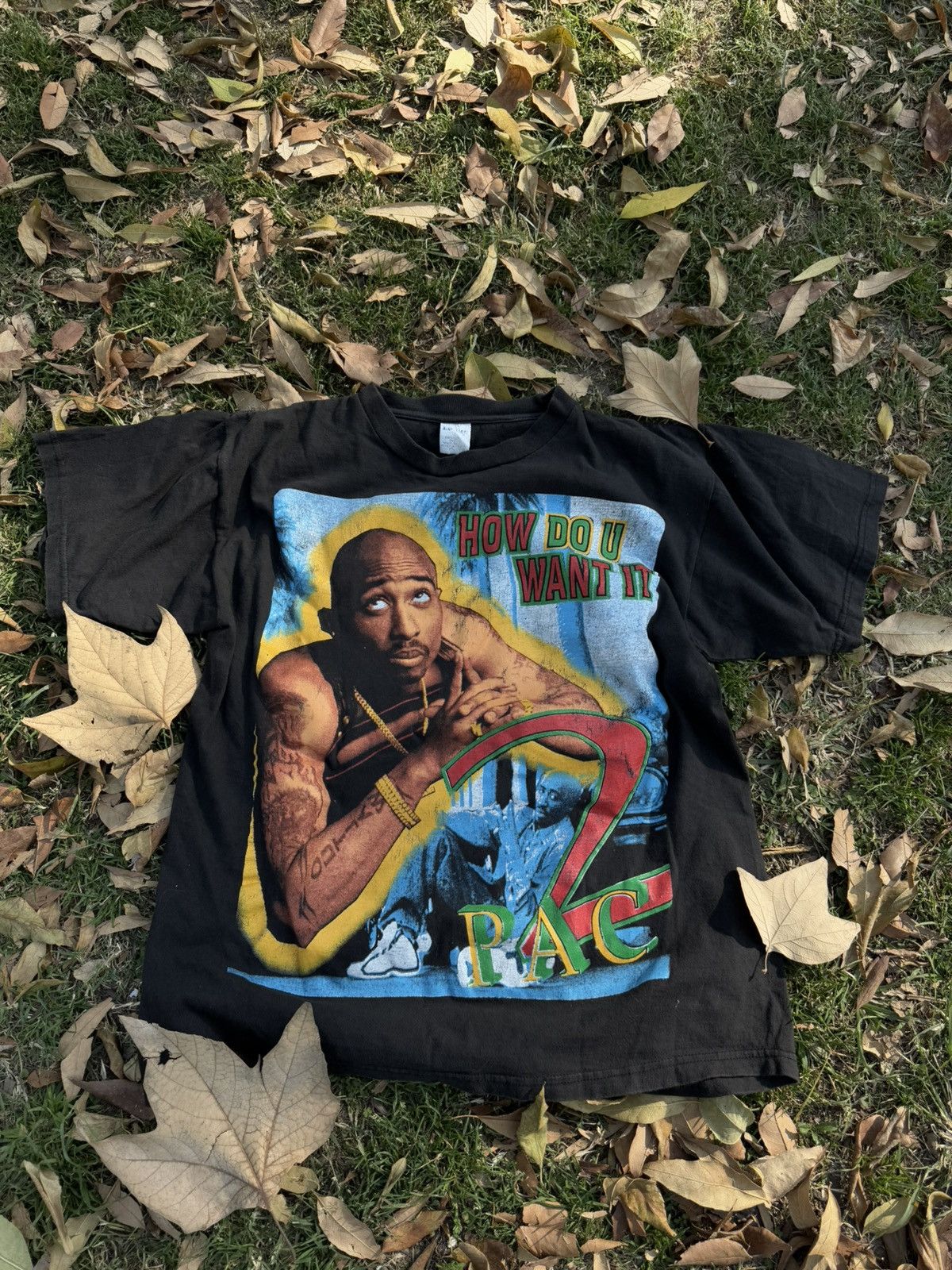 Vintage 2Pac & Snoop Doggy Dig mid 90s Rap Tee Size US L / EU 52-54 / 3 - 1 Thumbnail
