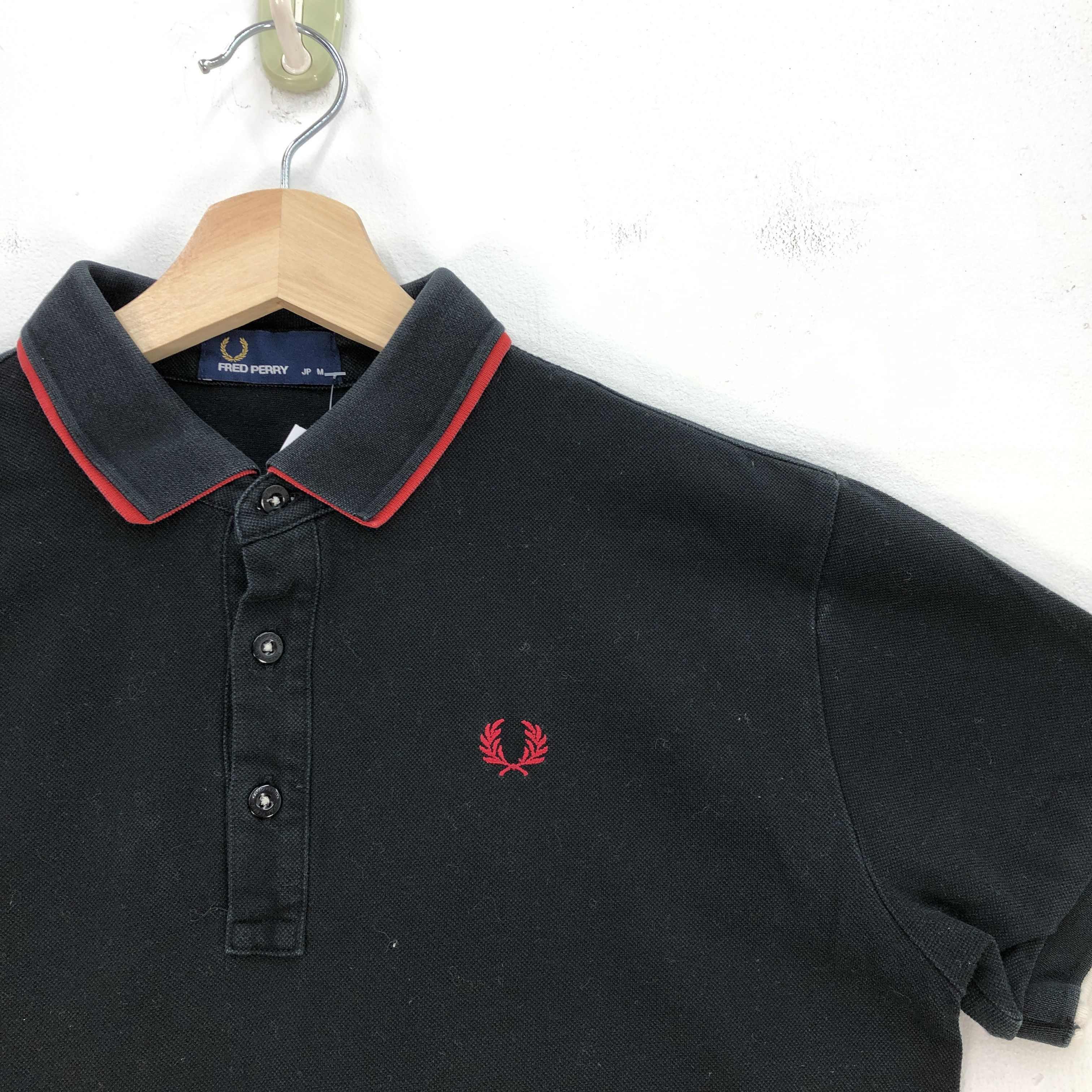 Fred Perry × Vintage Vintage 90s Fred Perry T Shirt Fred Perry Polo Shirts Tees Size XS / US 0-2 / IT 36-38 - 3 Thumbnail