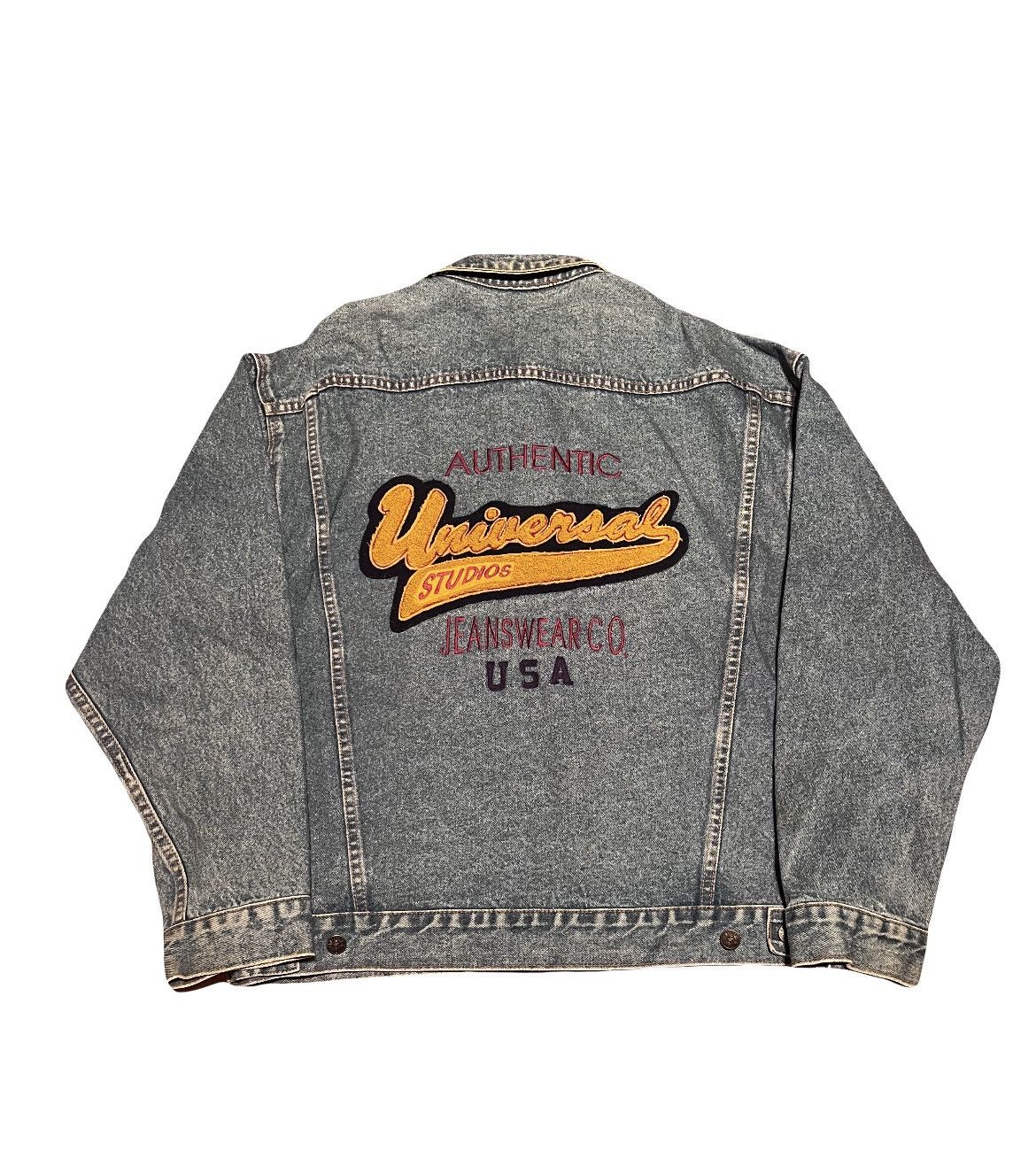 Vintage Vintage universal studios jean jacket Size US L / EU 52-54 / 3 - 1 Thumbnail