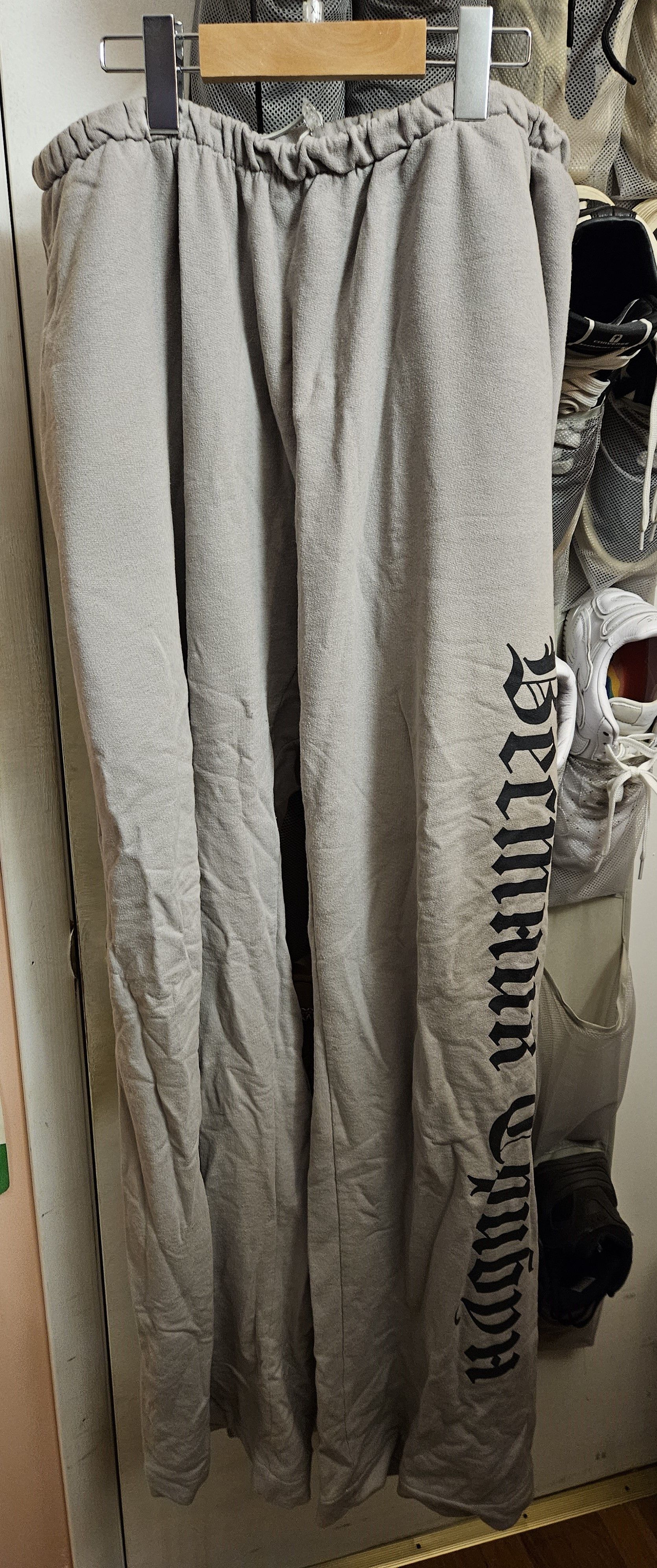 Yeezy Gosha SP-01 Herald Tribune Grey Sweatpants Size 2