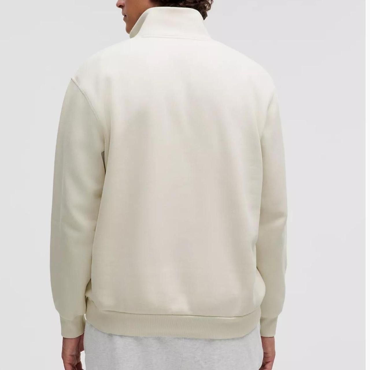 Lululemon Lululemon Men's White and Cream Jumper Size US L / EU 52-54 / 3 - 7 Thumbnail