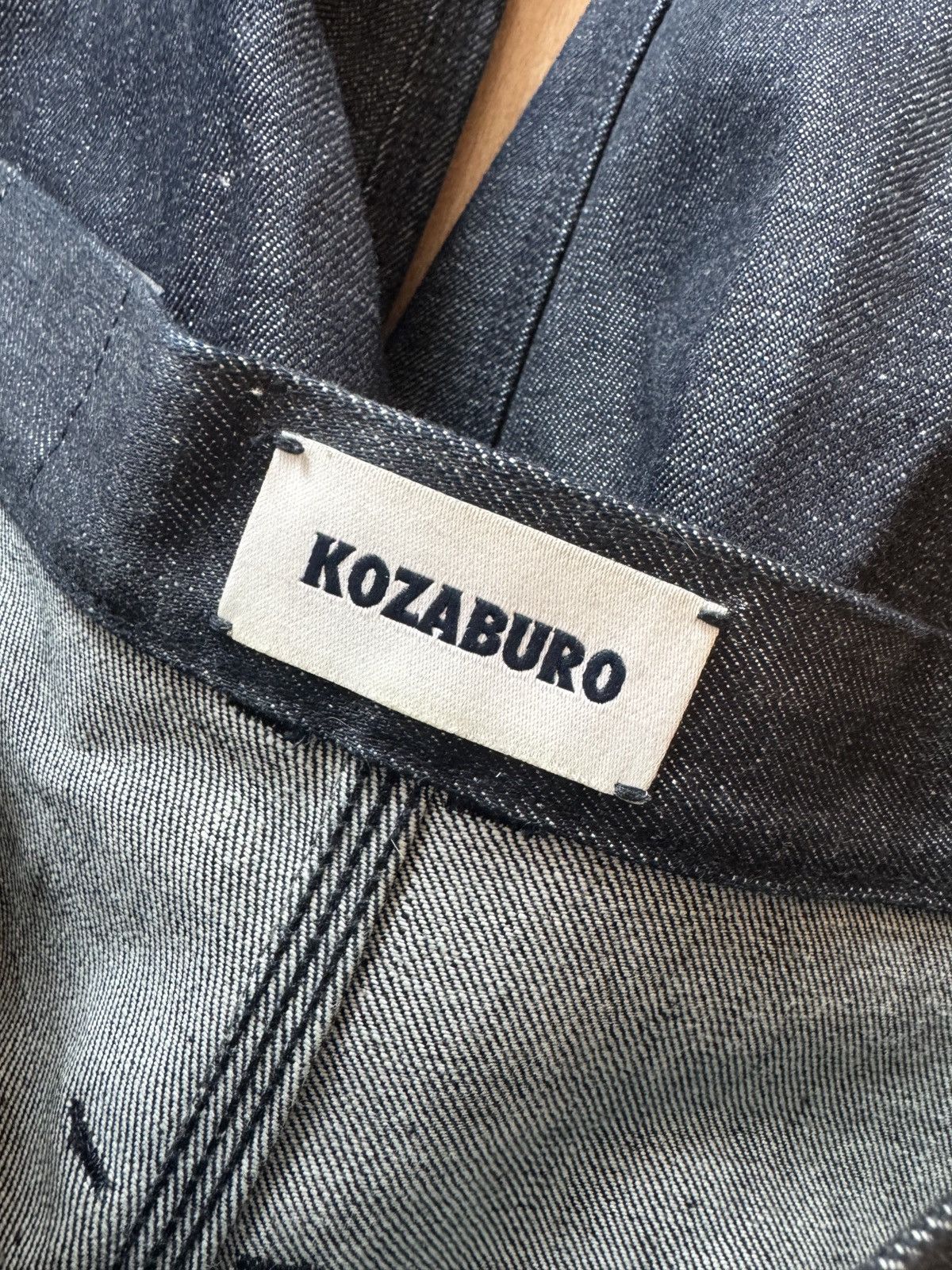KOZABURO KOZABURO Extra Baggy denim jeans Size US 32 / EU 48 - 3 Thumbnail