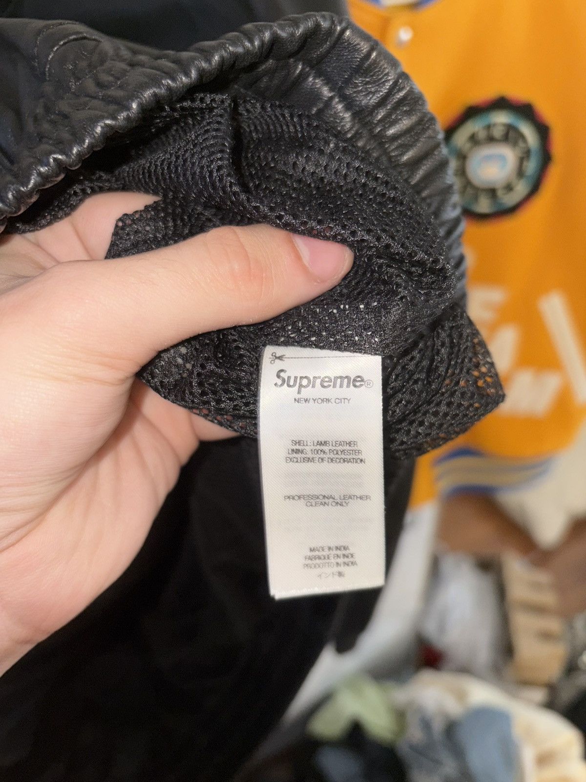 Supreme × Umbro Supreme Umbro Leather Track Jacket Size US M / EU 48-50 / 2 - 6 Thumbnail