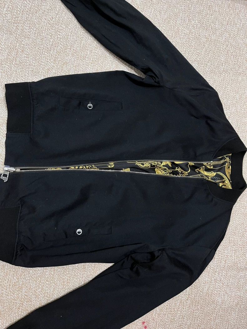 Versace Versace Men's Reversible Bomber Jacket - dmc Size US L / EU 52-54 / 3 - 1 Thumbnail