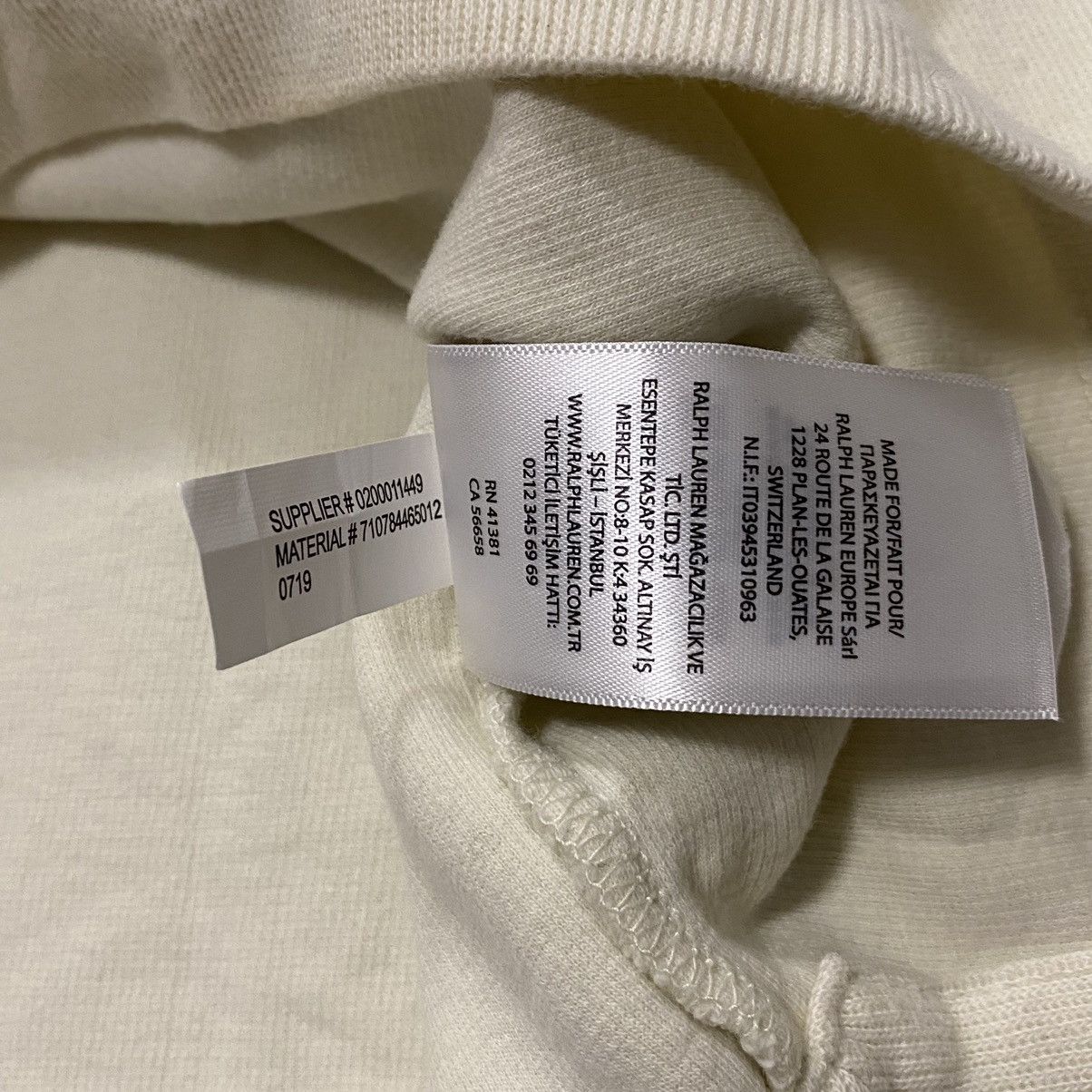 Polo Ralph Lauren Polo Ralph Lauren 1/4 Zip Sweater Size XL Cream Size US XL / EU 56 / 4 - 8 Thumbnail