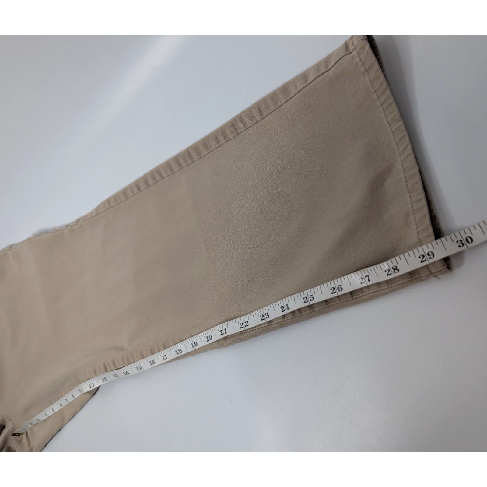Bonobos Bonobos Pants Slim Fit Beige 38x32 Cotton Chino Men - Regular, Casual, Workwear, City, Preppy, Travel Size US 38 / EU 54 - 6 Thumbnail