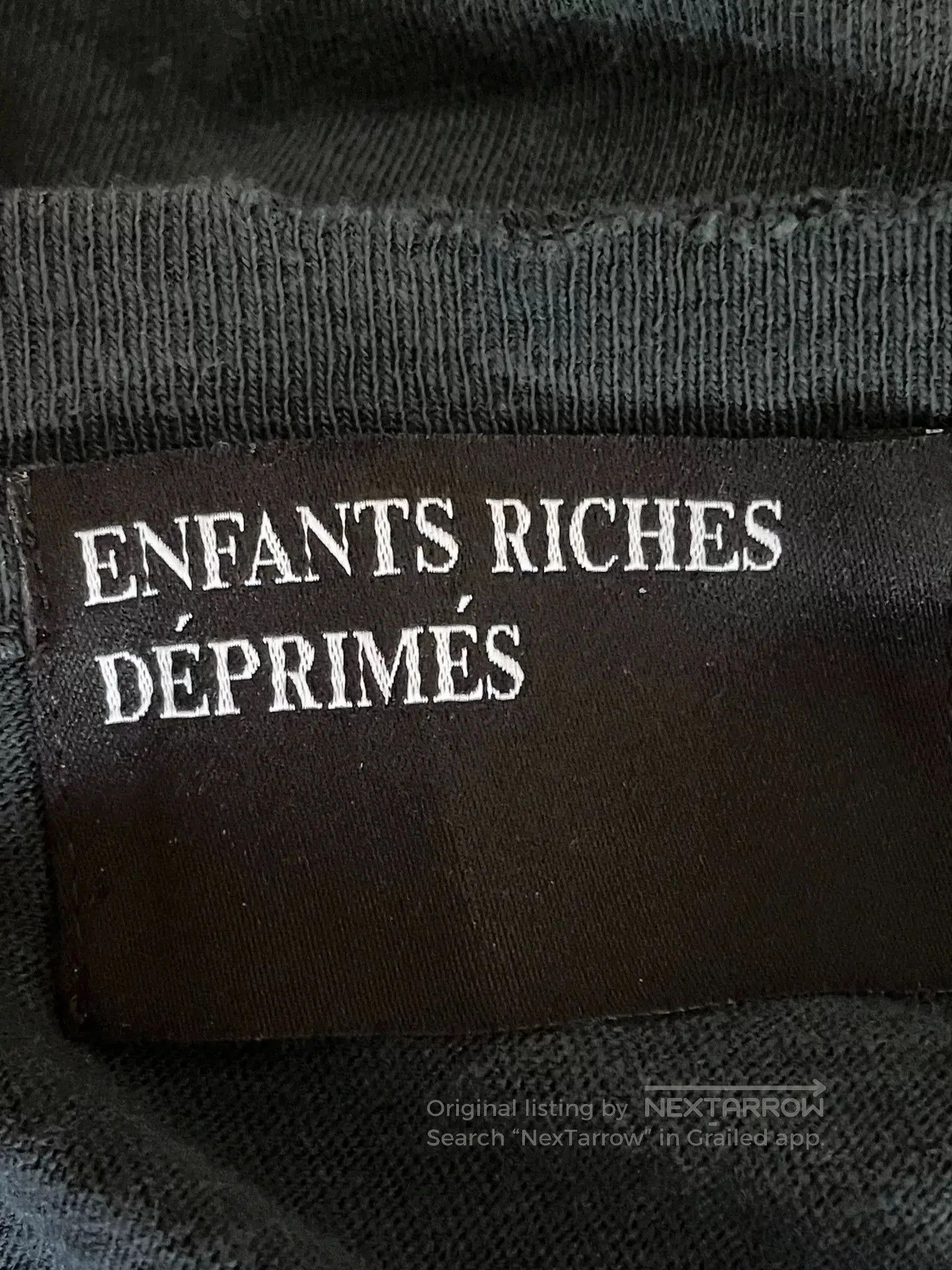 Enfants Riches Deprimes ERD SS25 Splatter Slogan Short Sleeve. Size US L / EU 52-54 / 3 - 3 Thumbnail
