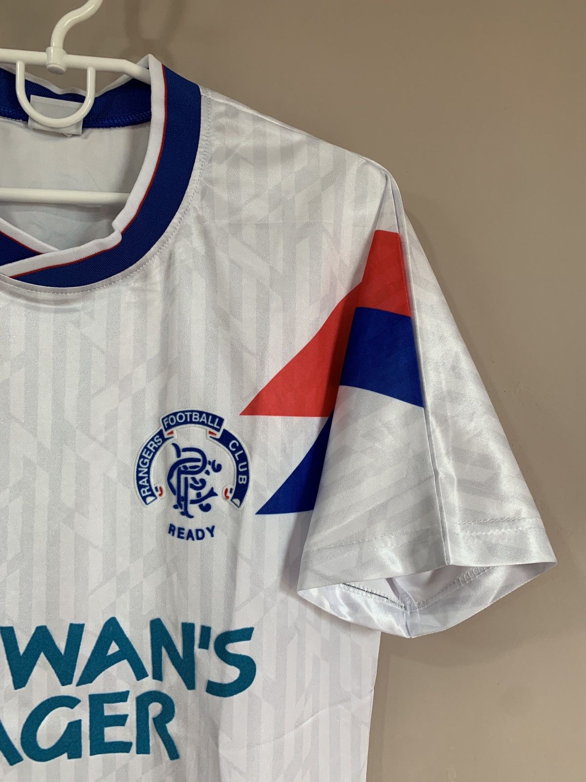 Vintage Glasgow Rangers Home Football Shirt Admiral Soccer Jersey M Size US M / EU 48-50 / 2 - 4 Thumbnail