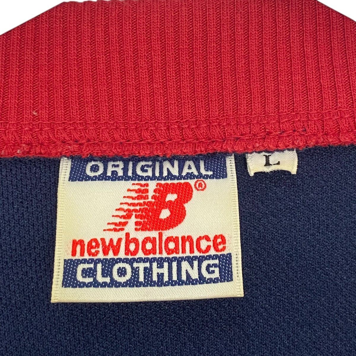 Vintage Vintage New Balance Full Print Long T-Shirt Blue Size L Size US L / EU 52-54 / 3 - 8 Thumbnail