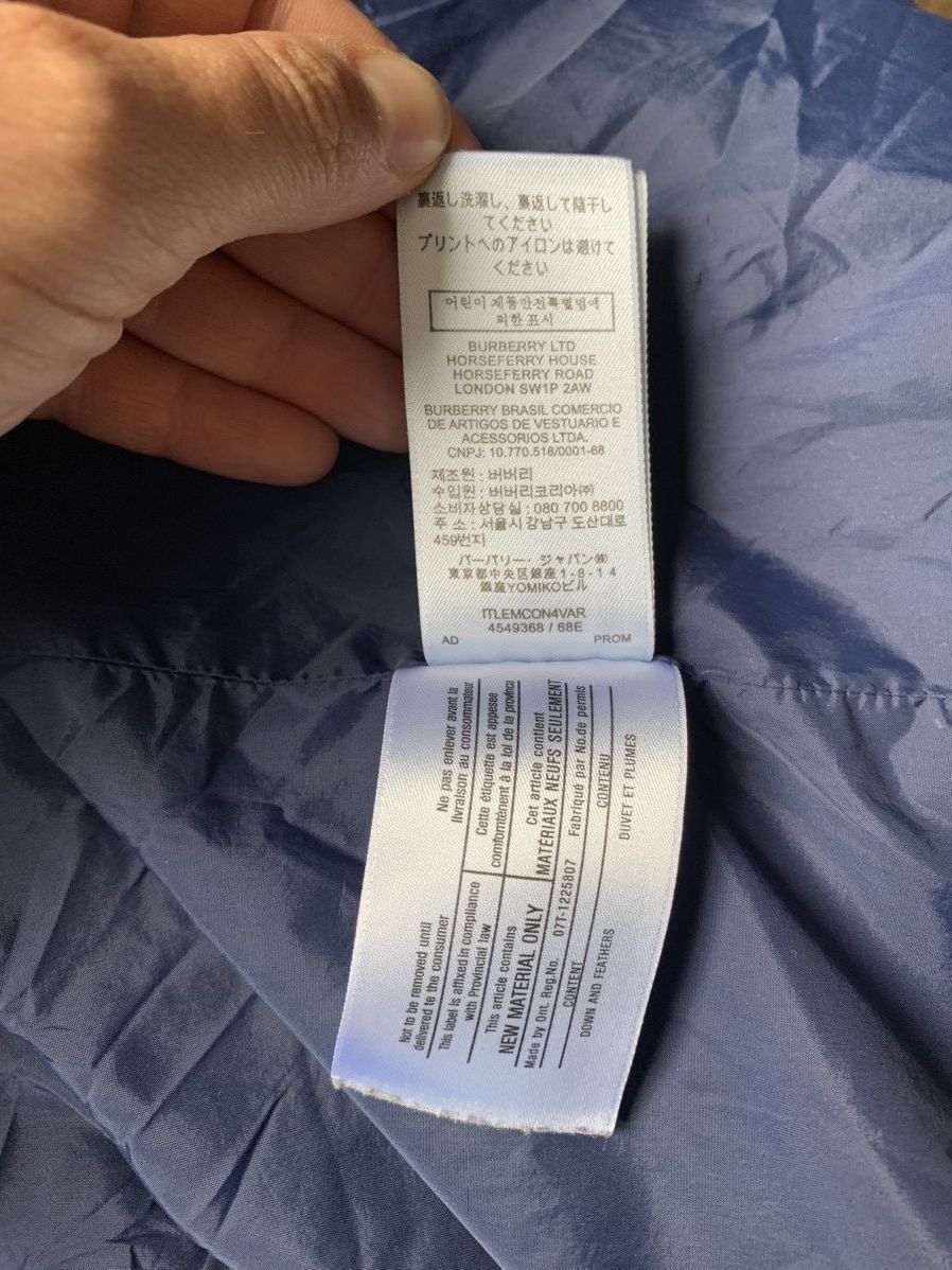 Burberry Burberry navy light jacket Size US S / EU 44-46 / 1 - 18 Thumbnail