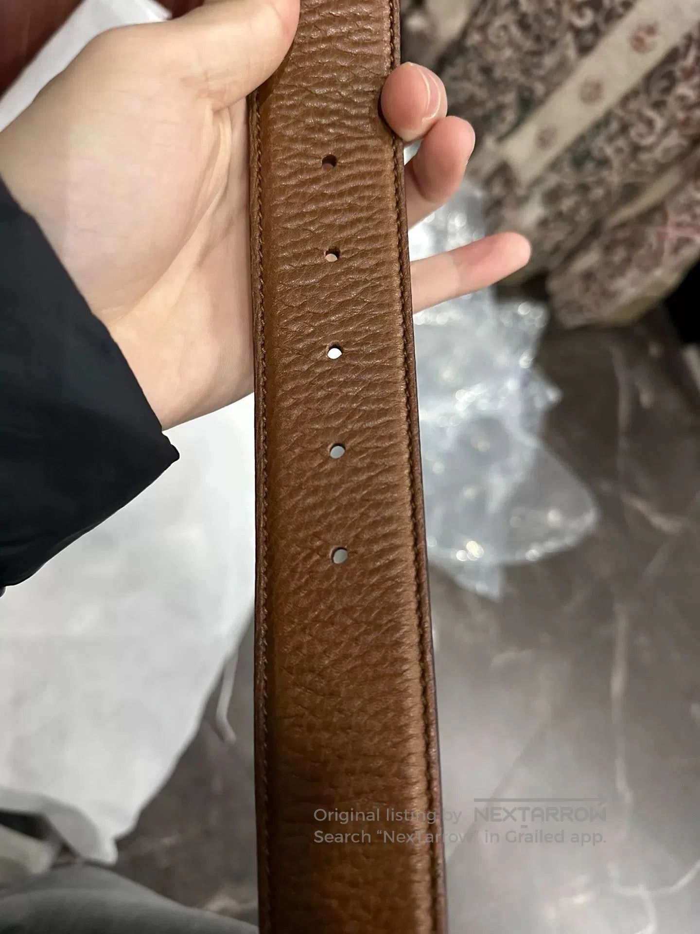 Gucci Gucci Double G Smooth Buckle Leather Belt. Size ONE SIZE - 7 Thumbnail