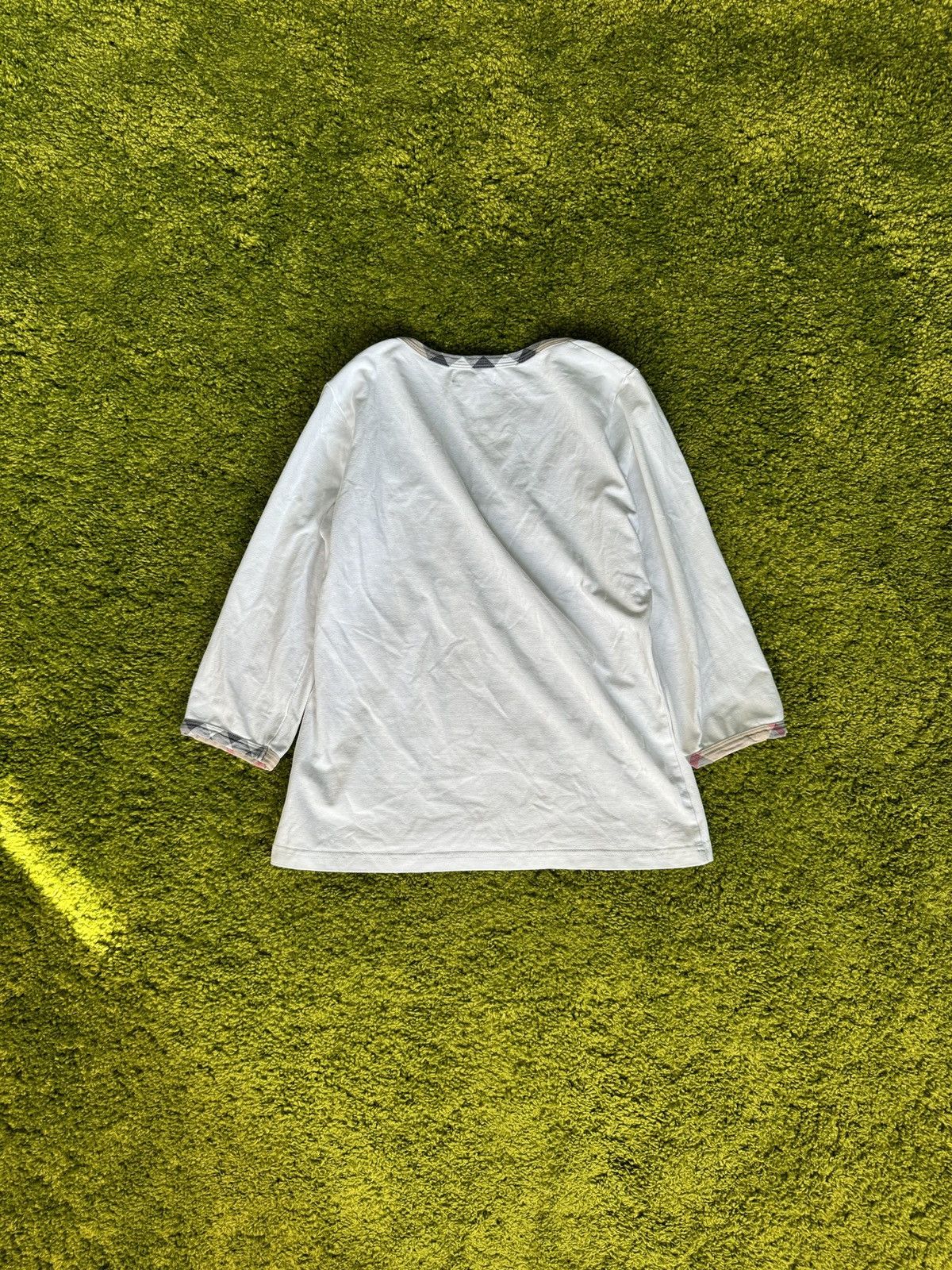 Burberry × Designer Burberry minimalist longsleeve shirt Size M / US 6-8 / IT 42-44 - 4 Thumbnail