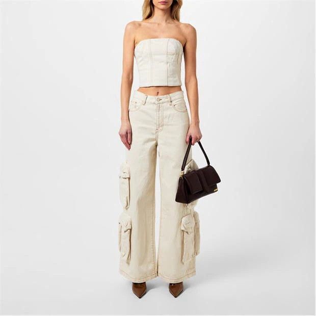 Amiri o1g2r1mq0824 Bustiers in White Size L / US 10 / IT 46 - 6 Thumbnail
