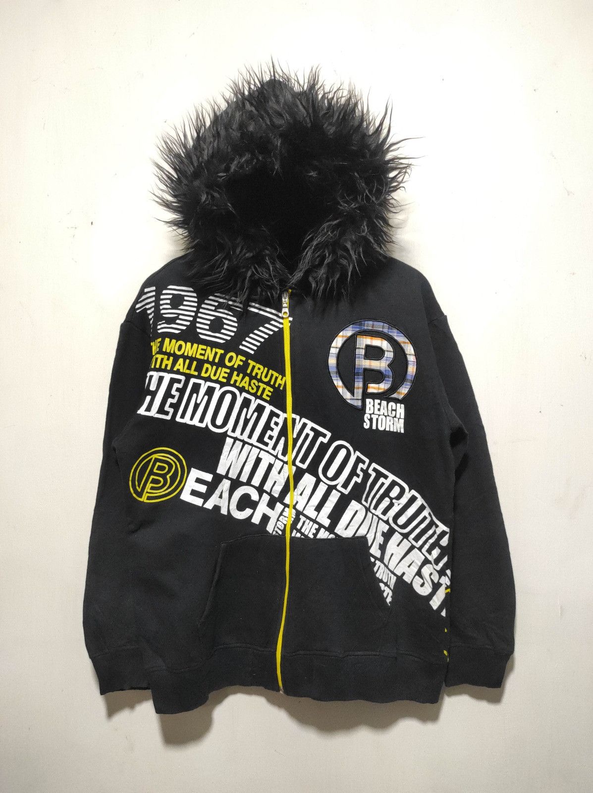 Japanese Brand Detective Struct zip fur hoodie LGB style Size US L / EU 52-54 / 3 - 3 Thumbnail