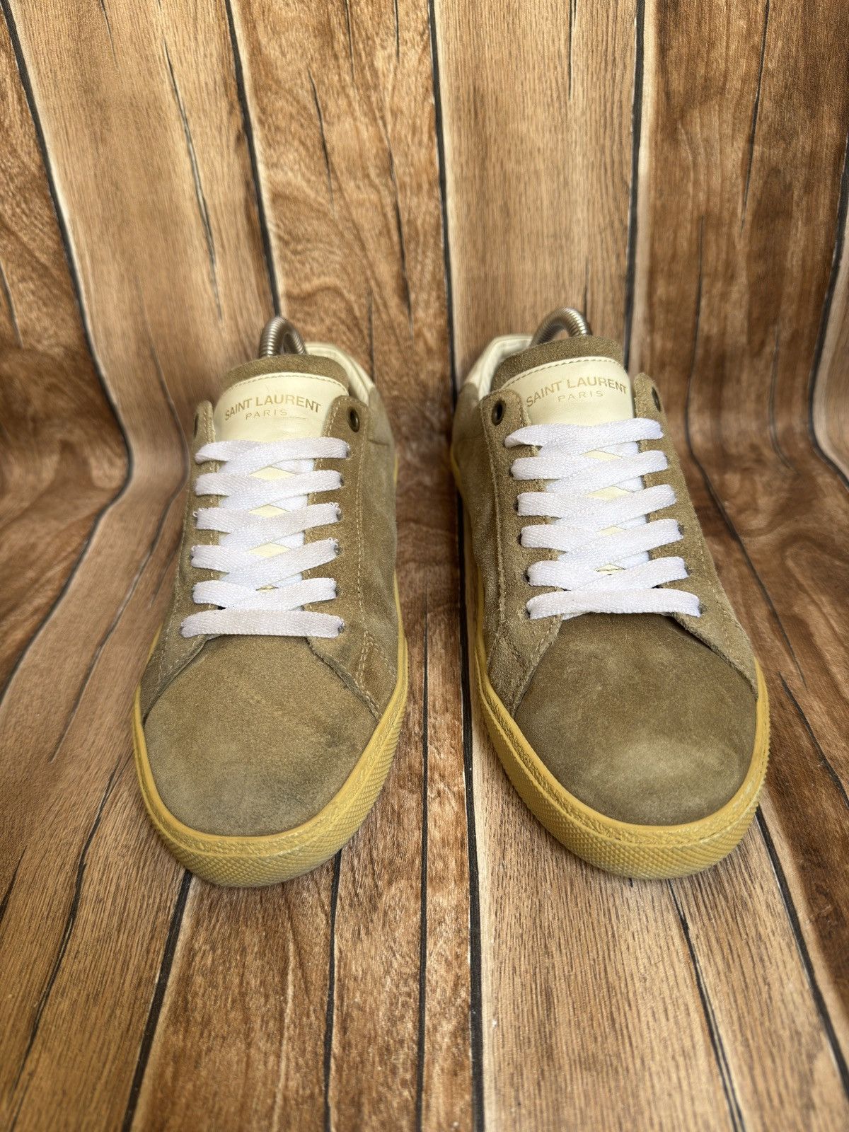 Hedi Slimane × Saint Laurent Paris court classic trainers Size US 7.5 / IT 37.5 - 5 Thumbnail