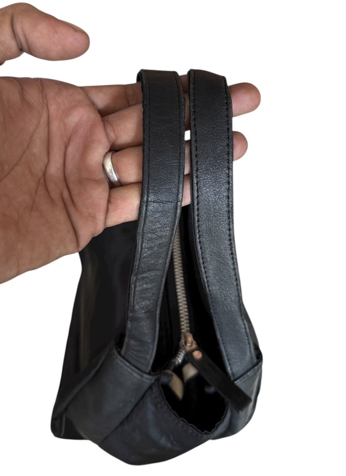 Yohji Yamamoto Y'SACCS POUR HOMME Handbags Nylon Leather Size ONE SIZE - 7 Thumbnail