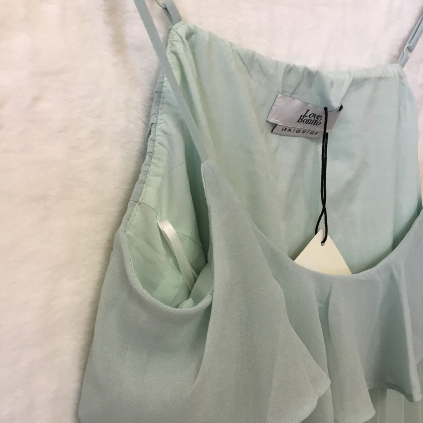 Other Love Bonito Mint Spaghetti Strap Top Size M / US 6-8 / IT 42-44 - 6 Thumbnail