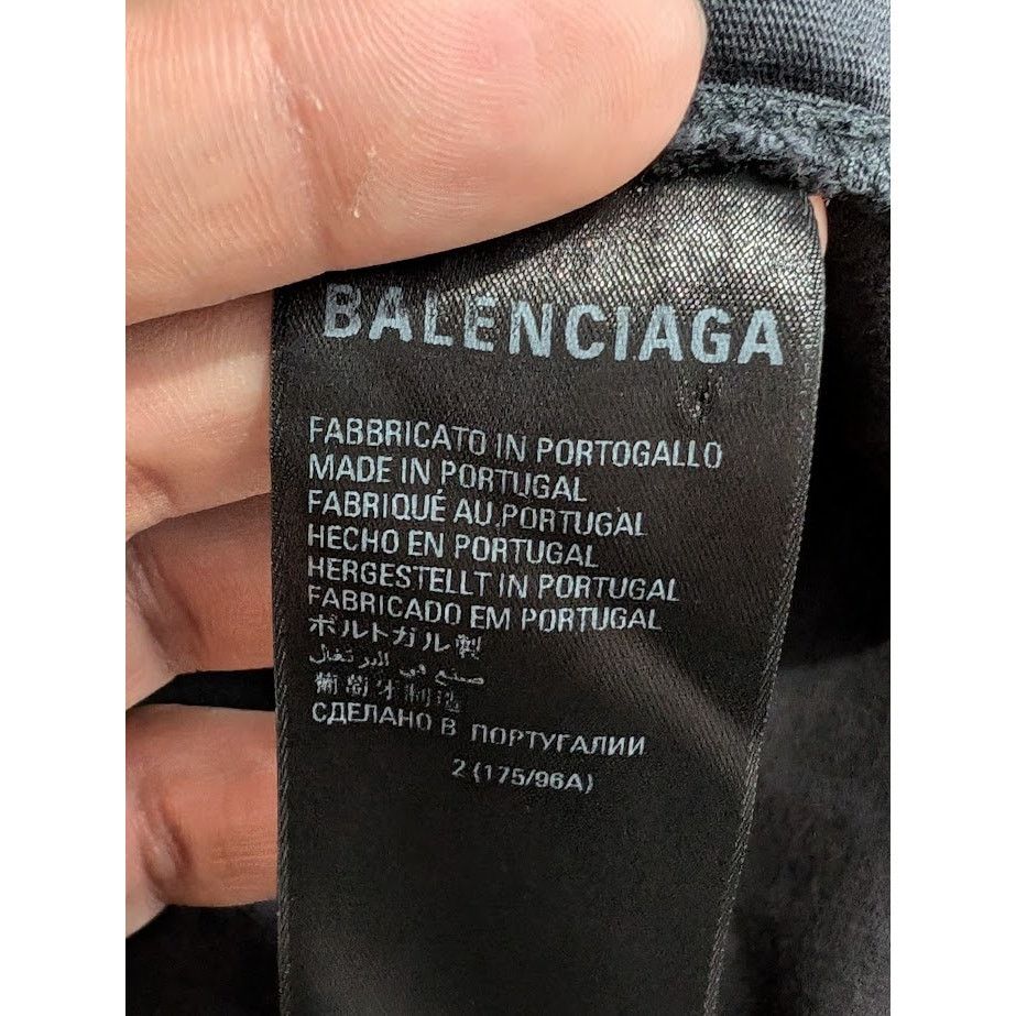 Balenciaga o1rshd1 Speed Hunter Short Sleeve T-Shirt in Black Size US M / EU 48-50 / 2 - 19 Thumbnail
