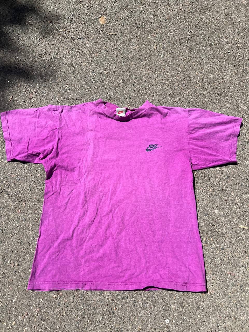 Nike × Vintage Vintage Y2K Nike Just Do It 80s Big Print Court T Shirt Size US L / EU 52-54 / 3 - 6 Thumbnail