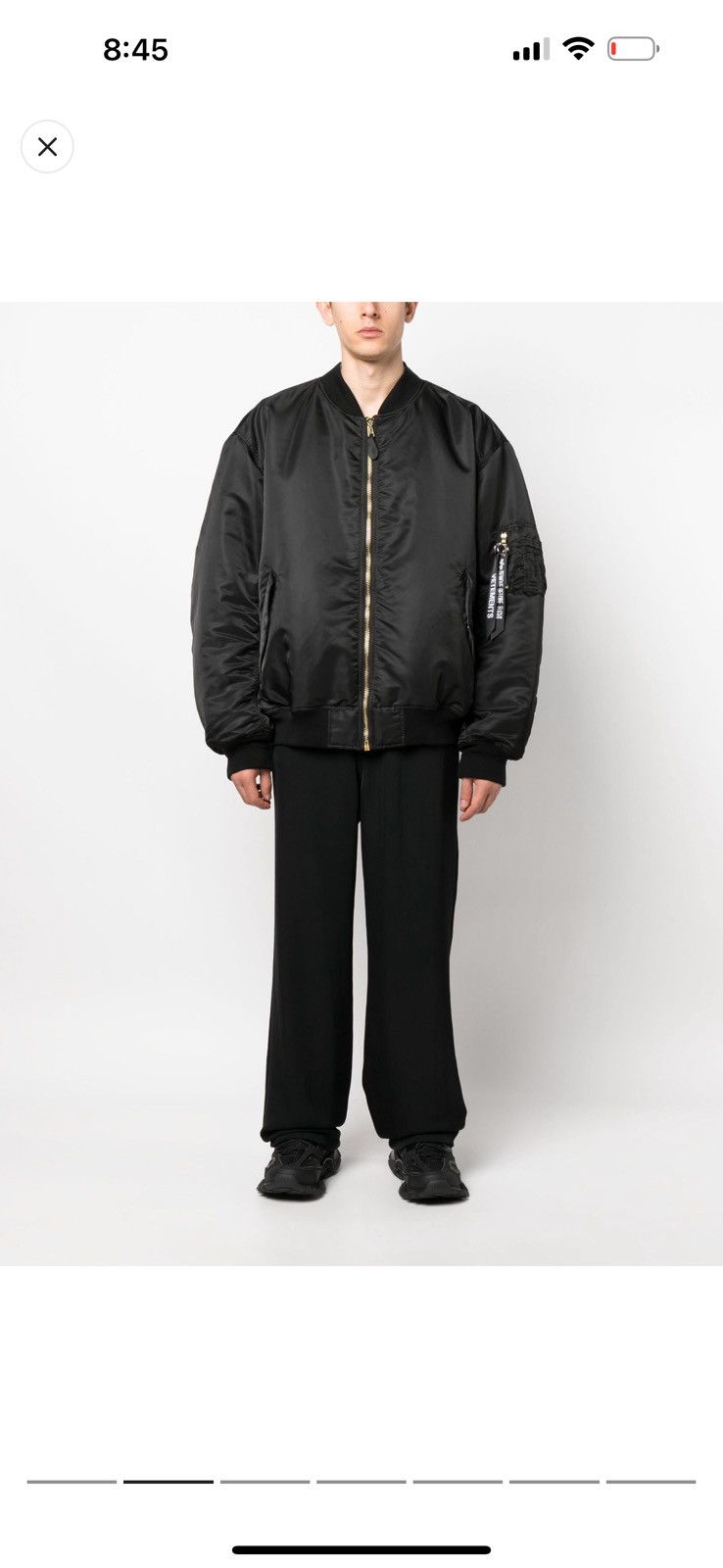 Vetements Vetements bomber zip up reversible Jacket Size US M / EU 48-50 / 2 - 2 Thumbnail