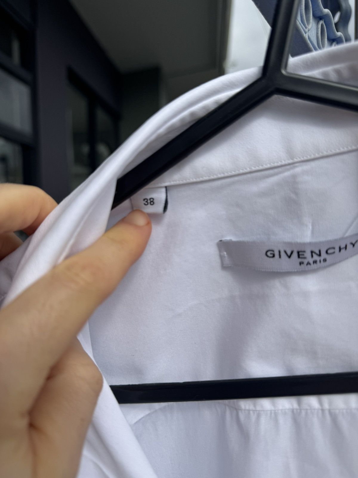 Givenchy Givenchy White Cotton Shirt Size US S / EU 44-46 / 1 - 4 Thumbnail