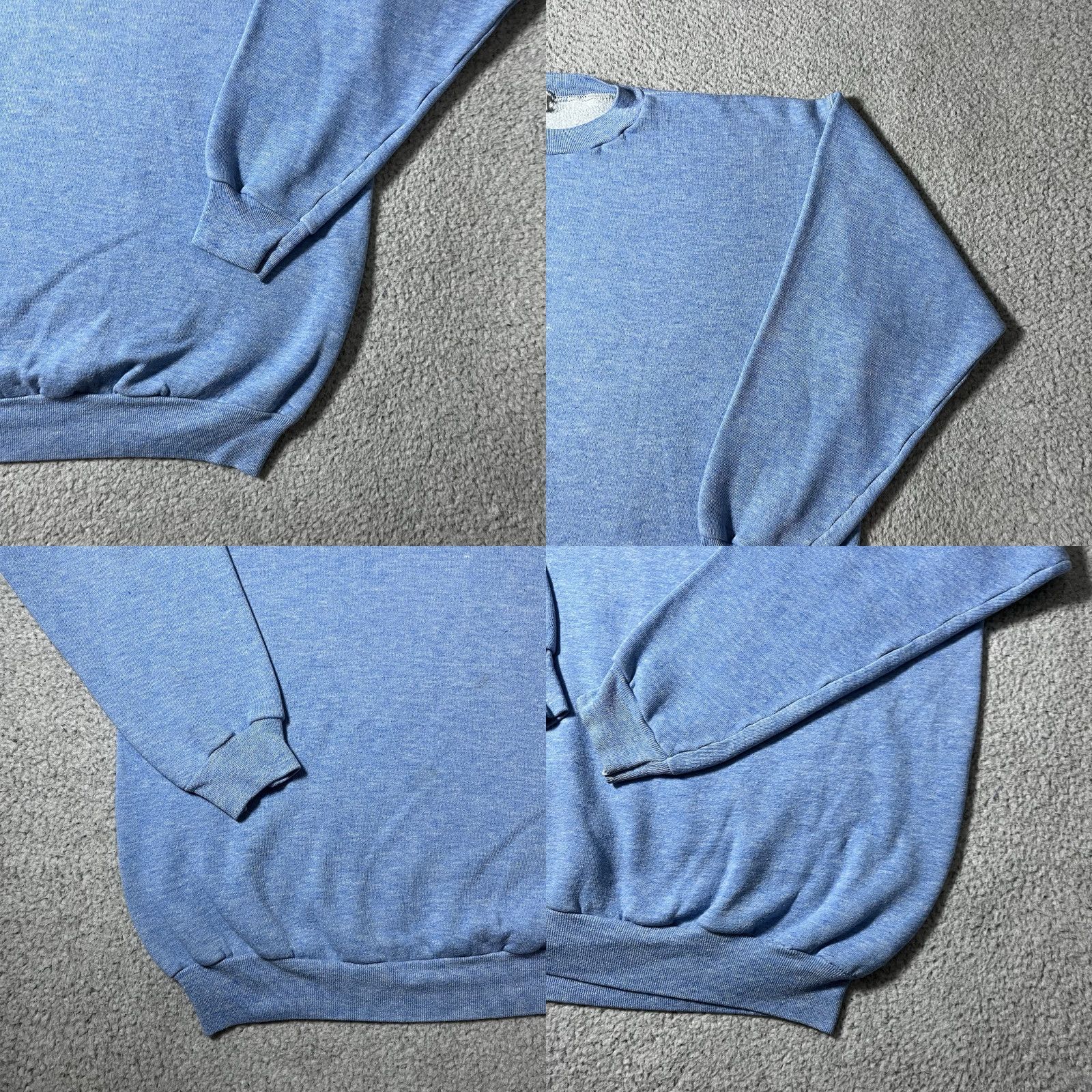 Russell Athletic VINTAGE Russell Athletic Sweatshirt Mens XL Blue Crewneck Pullover USA 70s 80s Retro Sports Shirt Size US XL / EU 56 / 4 - 8 Thumbnail
