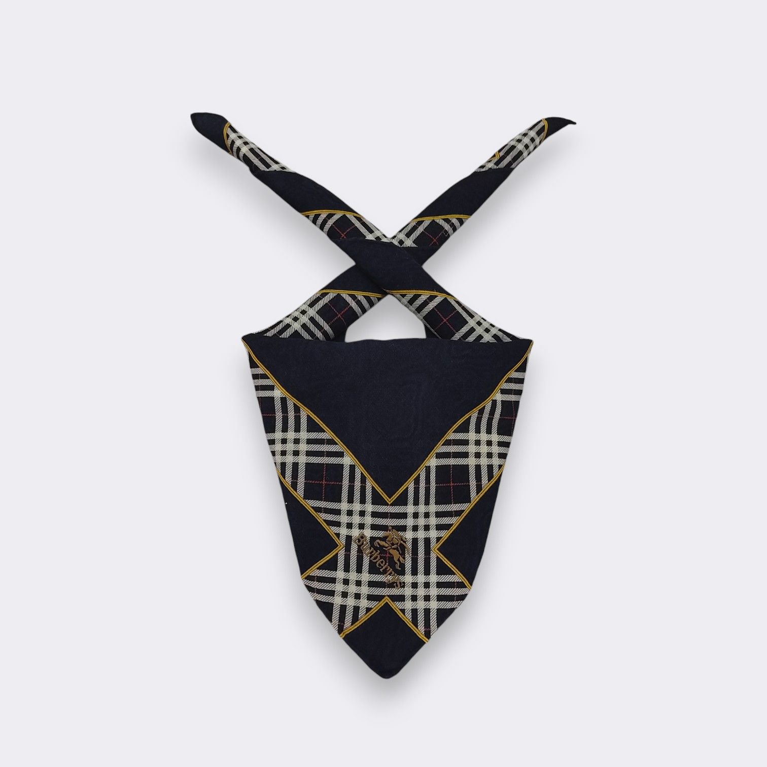 Burberry Vintage Burberry Handkerchief Neckerchief Bandana H392M-2 Size ONE SIZE - 1 Thumbnail