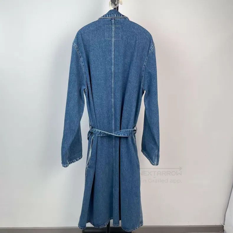 Balenciaga Balenciaga Denim Bathrobe Coat Size XS / US 0-2 / IT 36-38 - 2 Thumbnail
