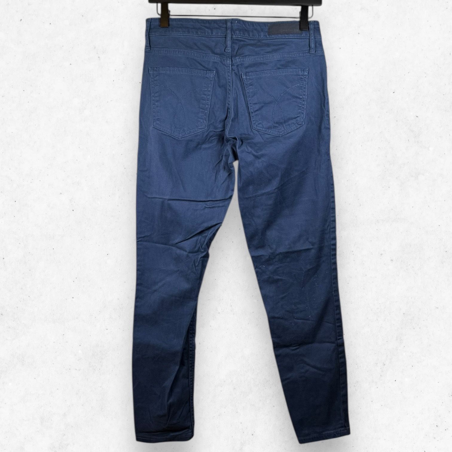 Calvin Klein Calvin Klein Jeans Women's 4 C4 Blue Ankle Skinny DAMAGED! Size 27" / US 4 / IT 40 - 2 Thumbnail