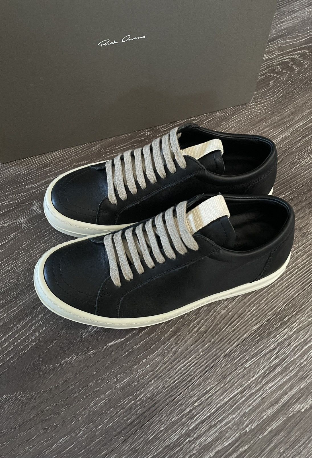 Rick Owens Black Vintage Low-top Rick Owens sneakers Size US 6.5 / IT 36.5 - 7 Thumbnail