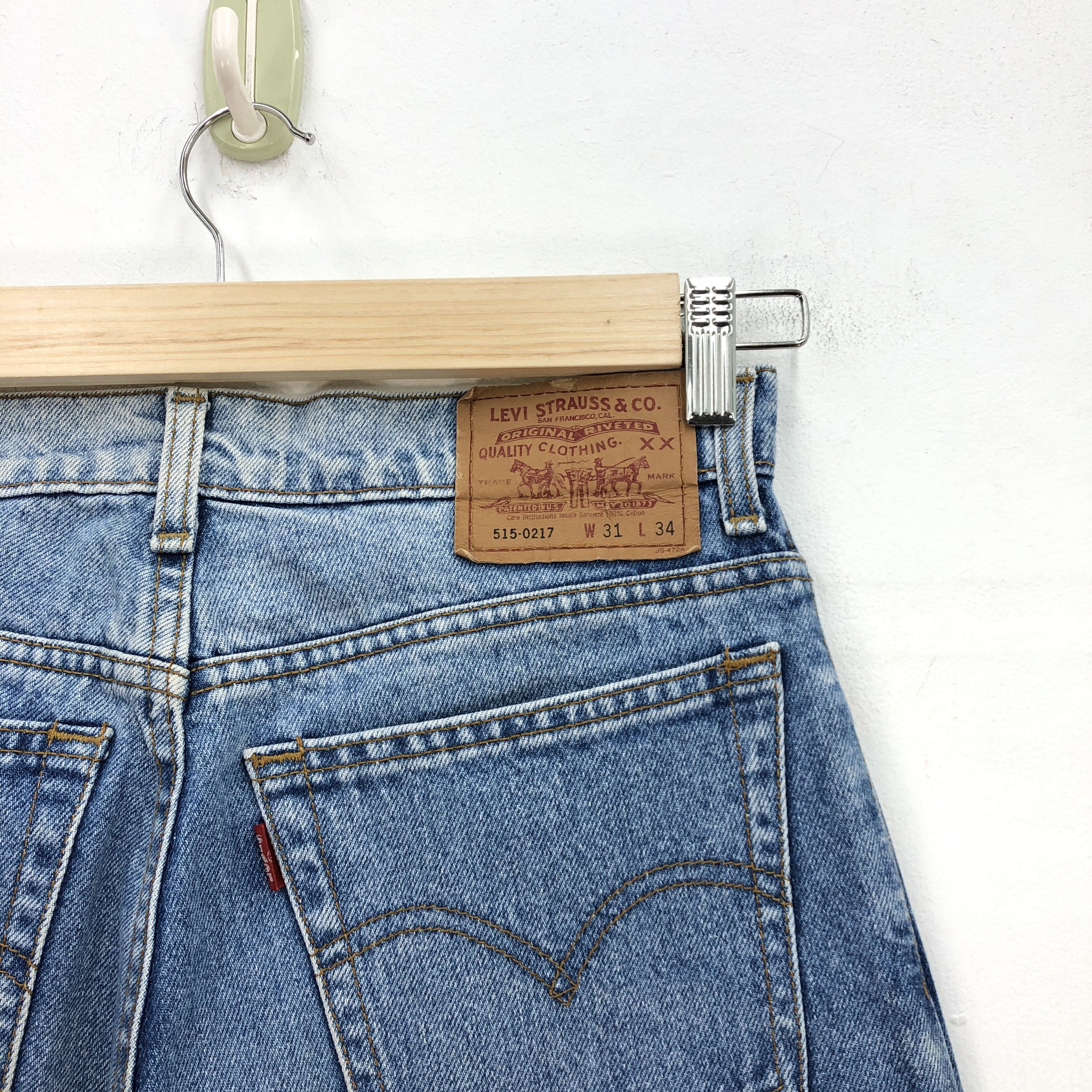 Levi's Vintage 90s Levis Light Wash Jeans Levis 515 Faded Denim Size US 30 / EU 46 - 5 Thumbnail