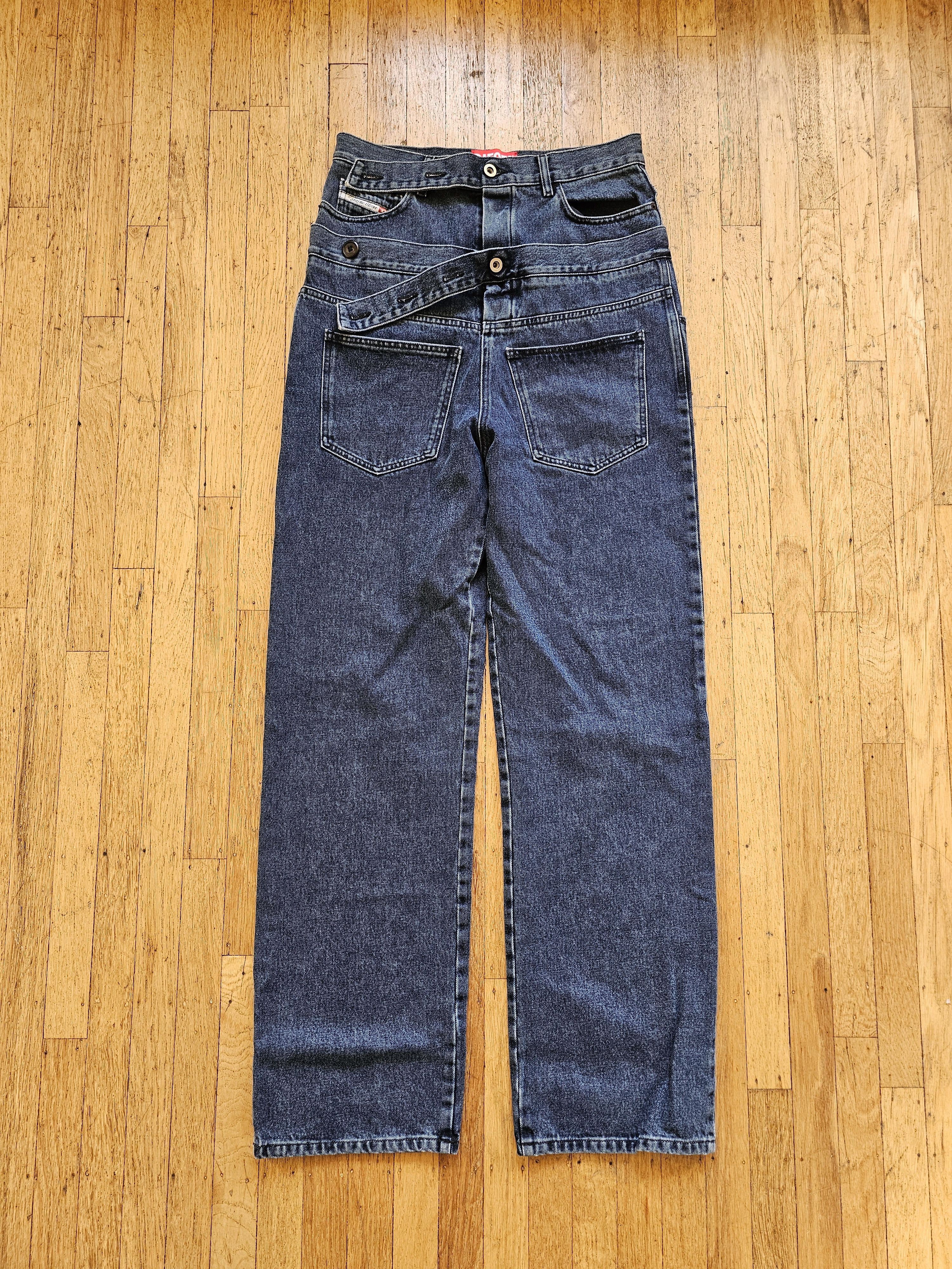 Diesel Shayne Oliver Double Waist Jeans Size US 32 / EU 48 - 1 Thumbnail