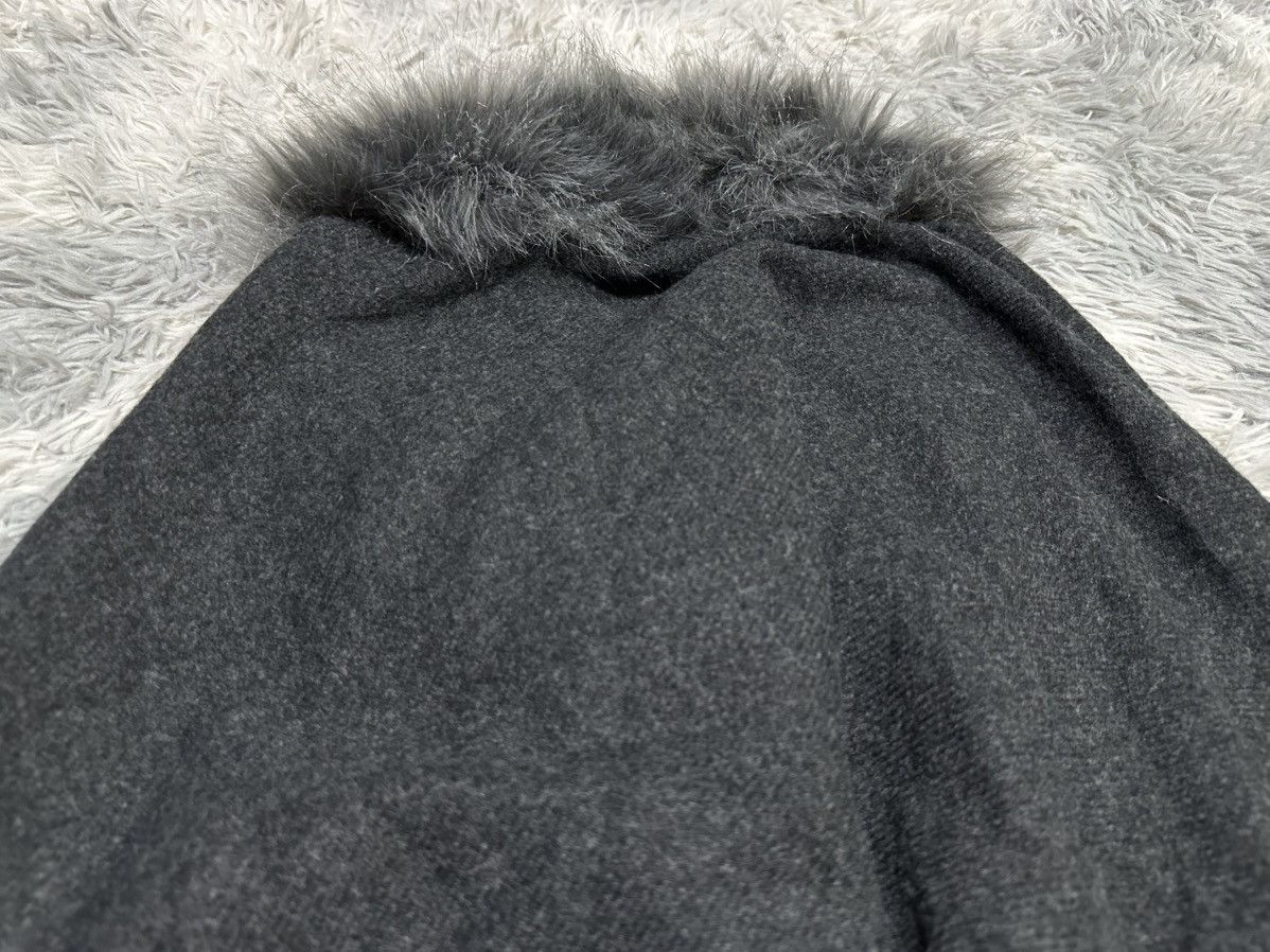 If Six Was Nine 🔥Sick Y2K Japanese Fur Stole Capes Scarf Vkei Punk Size US XL / EU 56 / 4 - 5 Thumbnail