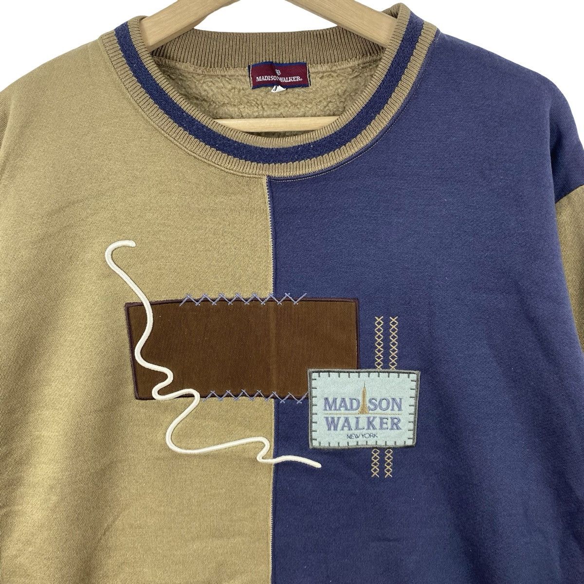 Madison Vintage MADISON WALKER Sweatshirt Crewneck Pullover Size US M / EU 48-50 / 2 - 7 Thumbnail