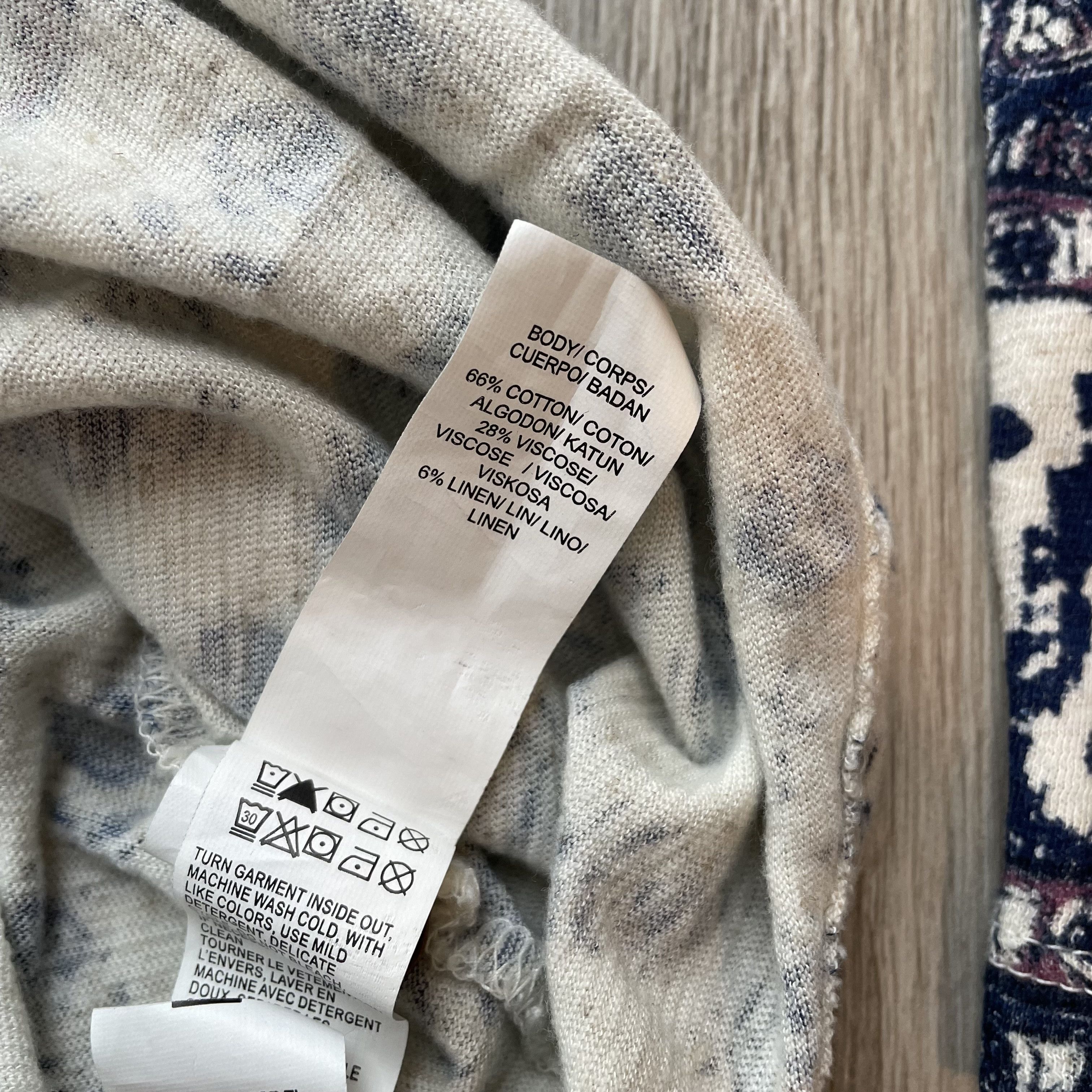 Lucky Brand Lucky Brand Printed Cotton Linen Button Front Blouse S Size S / US 4 / IT 40 - 4 Thumbnail