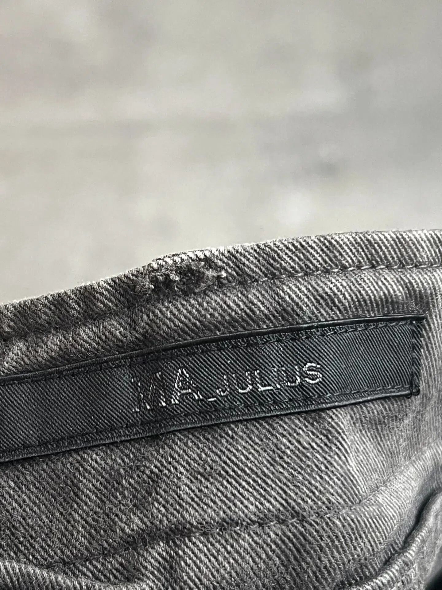 Julius distressed gray tactical cargo pants. Size US 34 / EU 50 - 9 Thumbnail