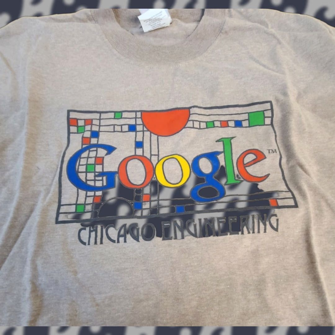 LLOYD VINTAGE Google Frank Lloyd Wright T Shirt Art Architecture Tech Engineering Large Mens Brown Short Sleeve Large Tee Size US L / EU 52-54 / 3 - 1 Thumbnail