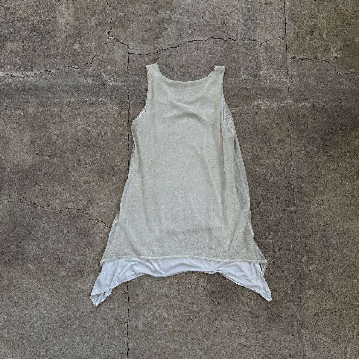 tigha Tigha Cream Viscose Midi Skirt Size M / US 6-8 / IT 42-44 - 2 Thumbnail